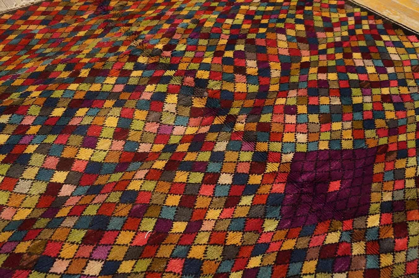 Early 20th Century Jerusalem Carpet ( 4'11