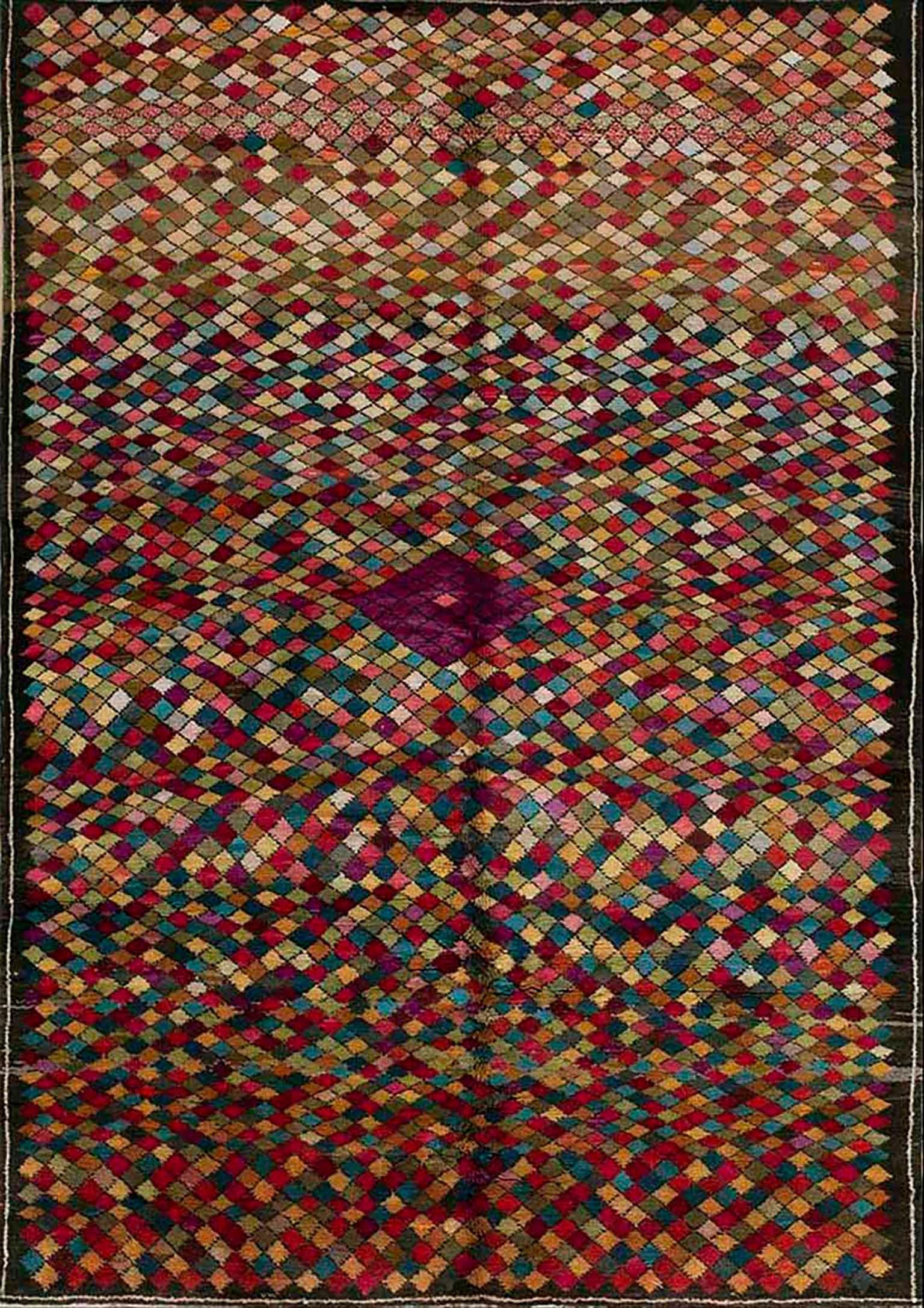 Early 20th Century Jerusalem Carpet ( 4'11" x 7' - 150 x 213 ) For Sale