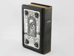 Early 20th Century Silver and Leather Book Binding by Bezalel School Jerusalem