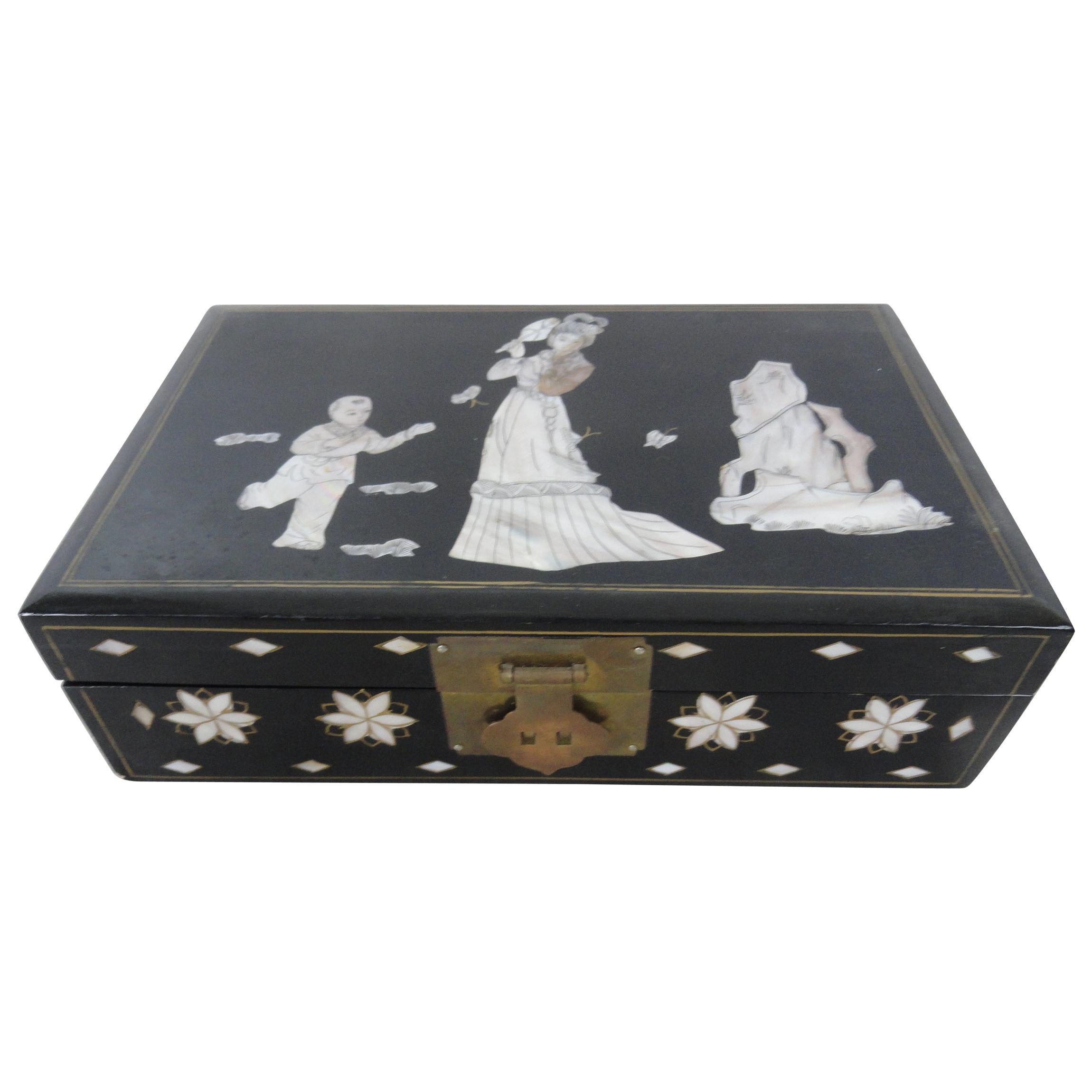 Early 20th Century Jewelry Box For Sale