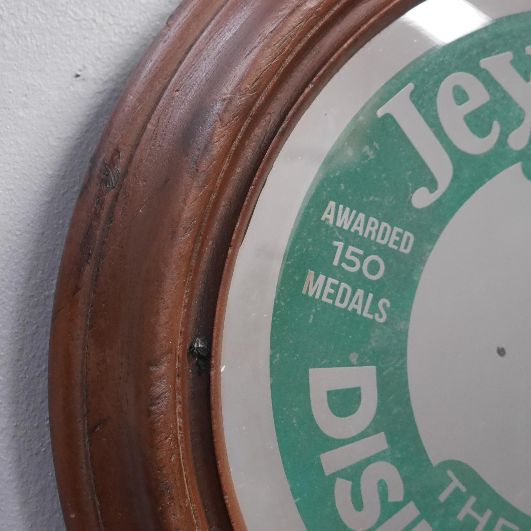 Early 20th Century Jeyes Fluid Advertising Mirror In Good Condition For Sale In Downham Market, GB