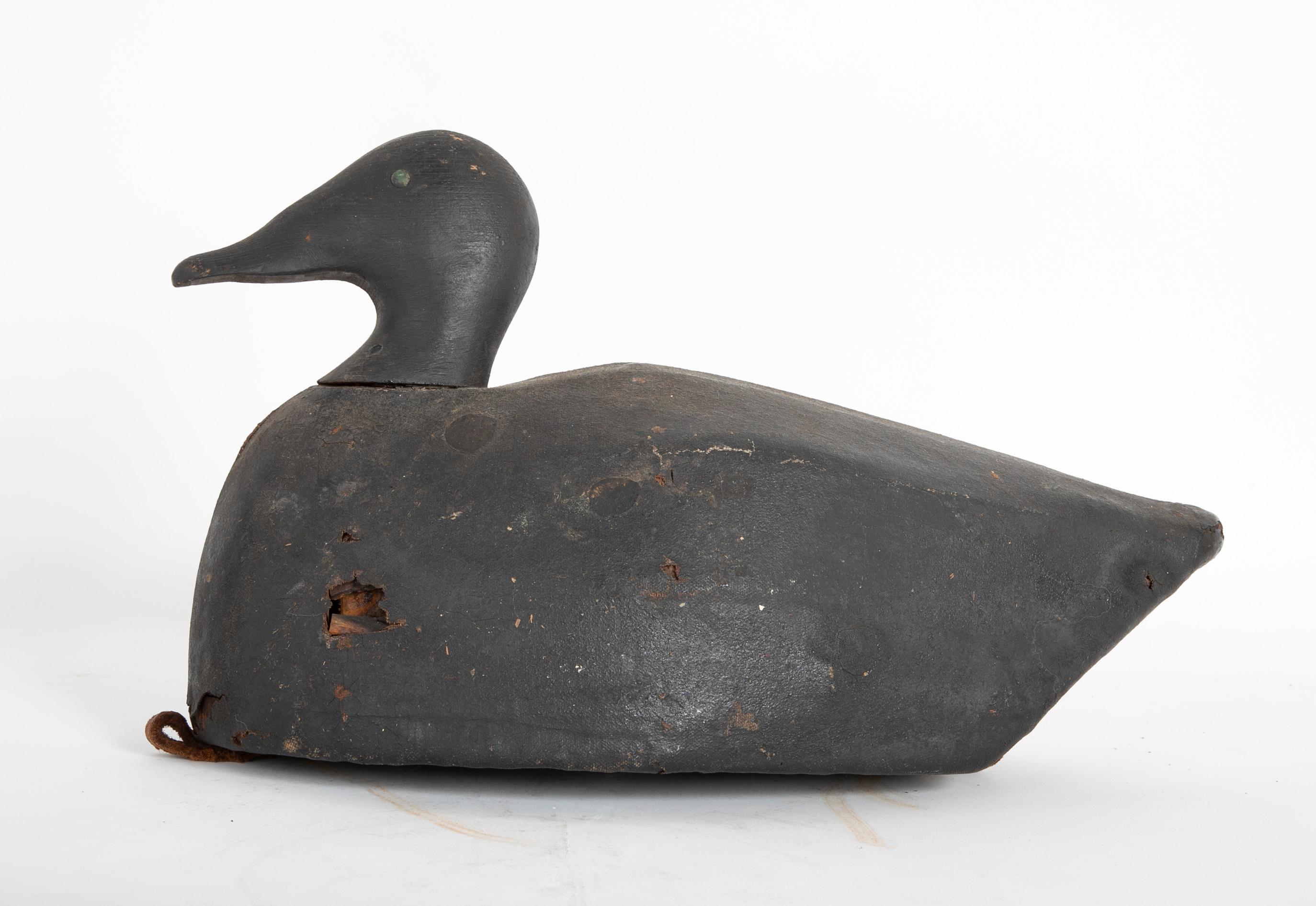 Early 20th Century Joe Lincoln Scoter Decoy For Sale 2