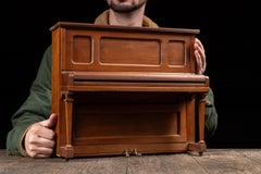 Early 20th Century John Broadwood & Sons Upright Piano Salesmans Sample