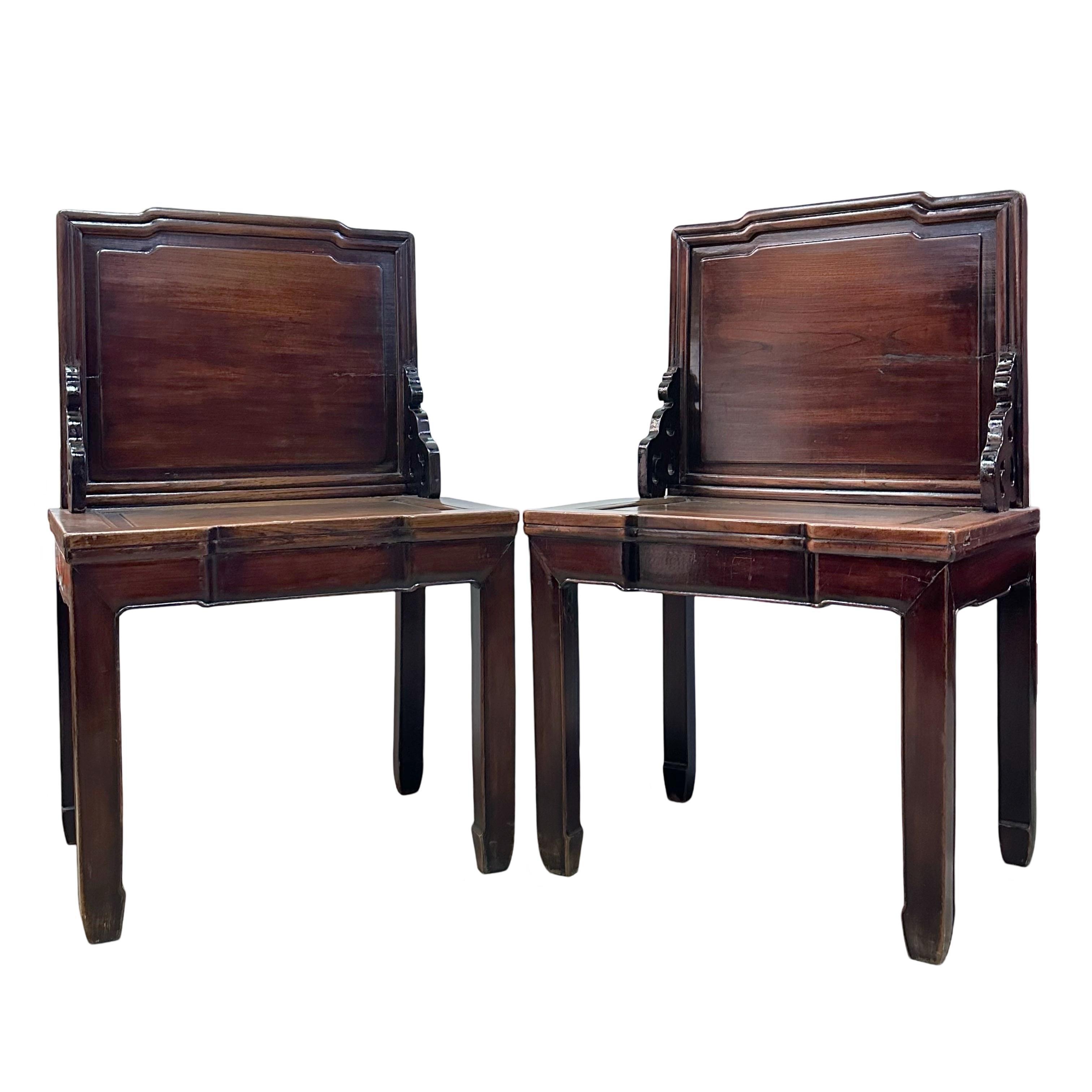 Qing Early 20th Century Jumu Chairs