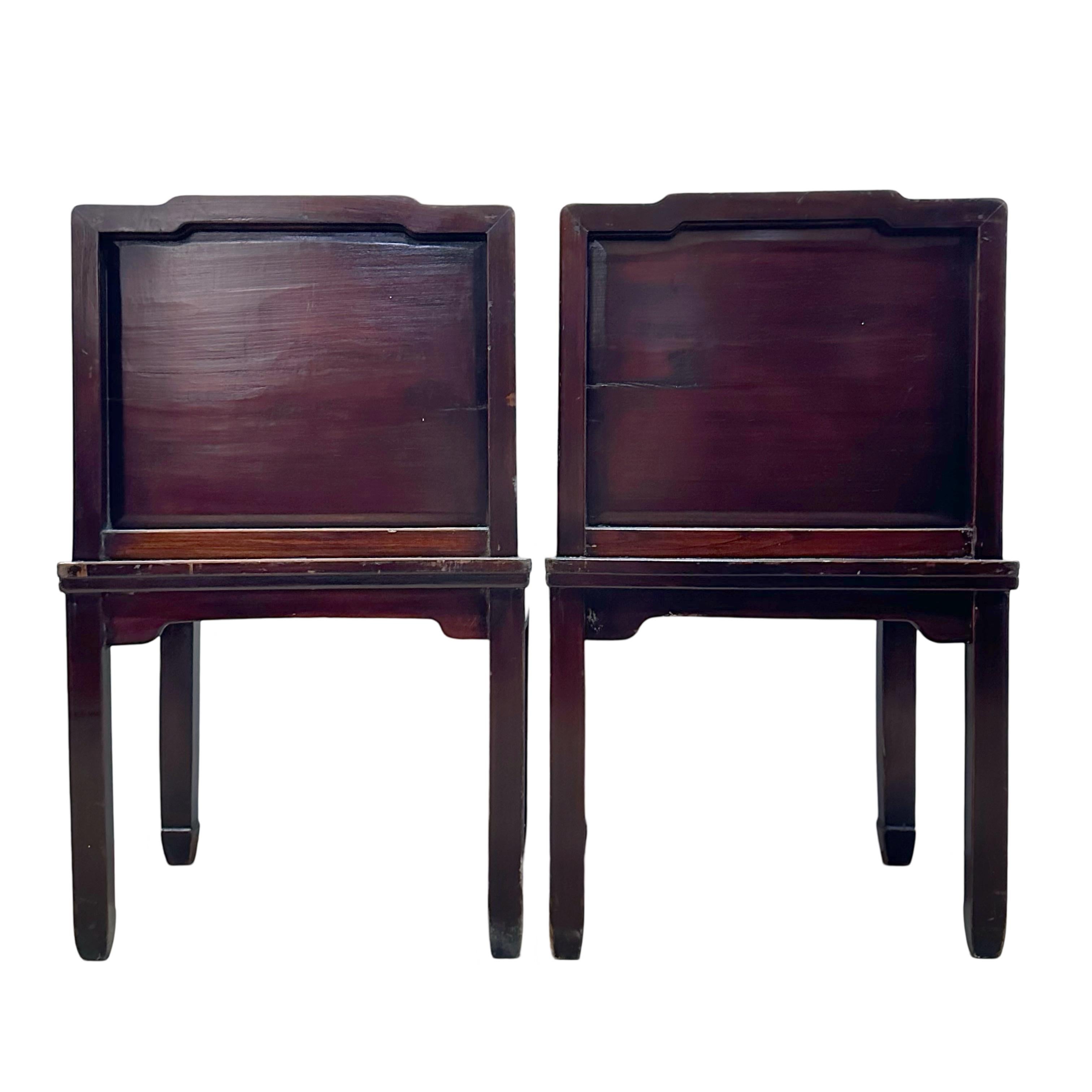Chinese Early 20th Century Jumu Chairs