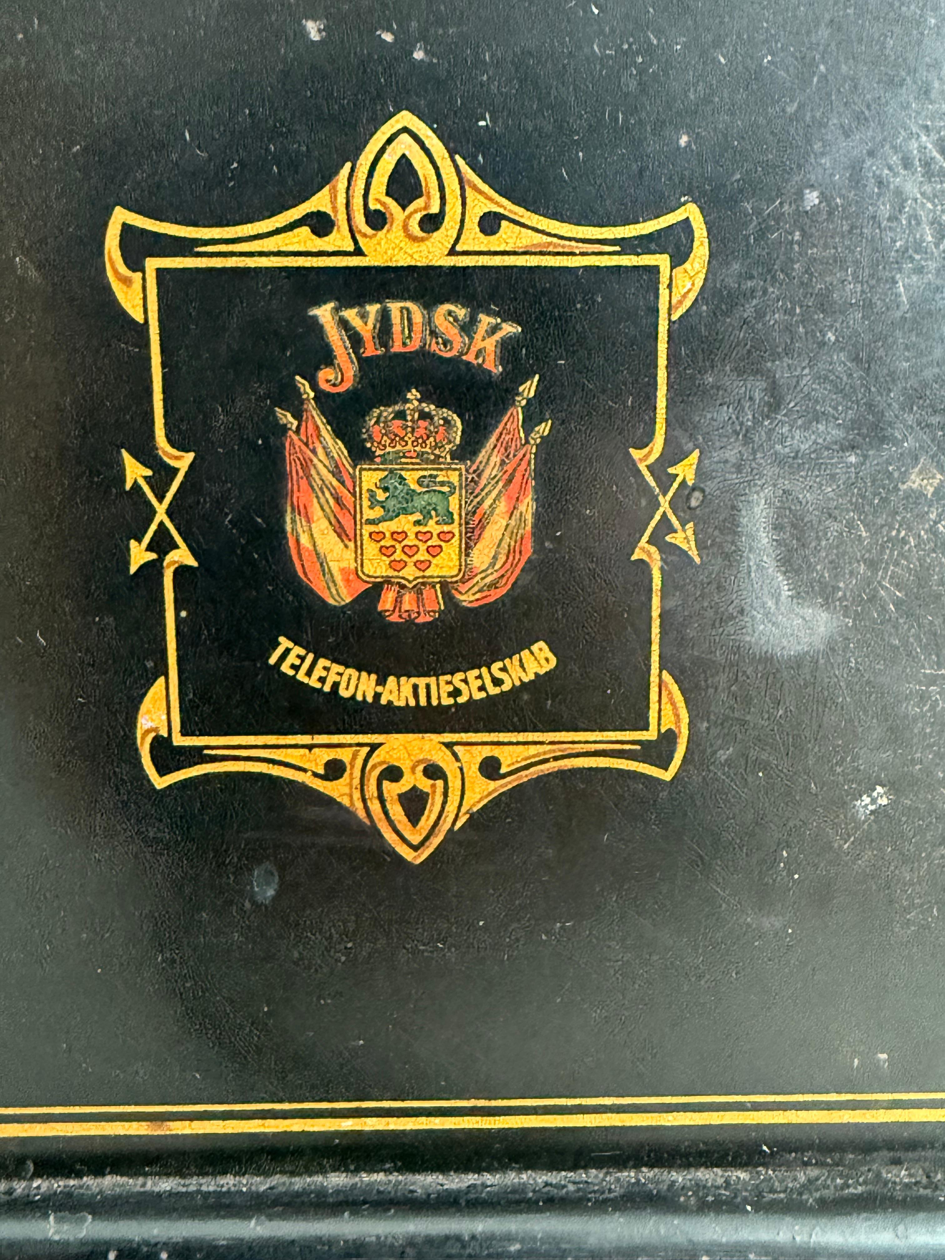 Téléphone de bureau Jydsk du début du 20e siècle en vente 5