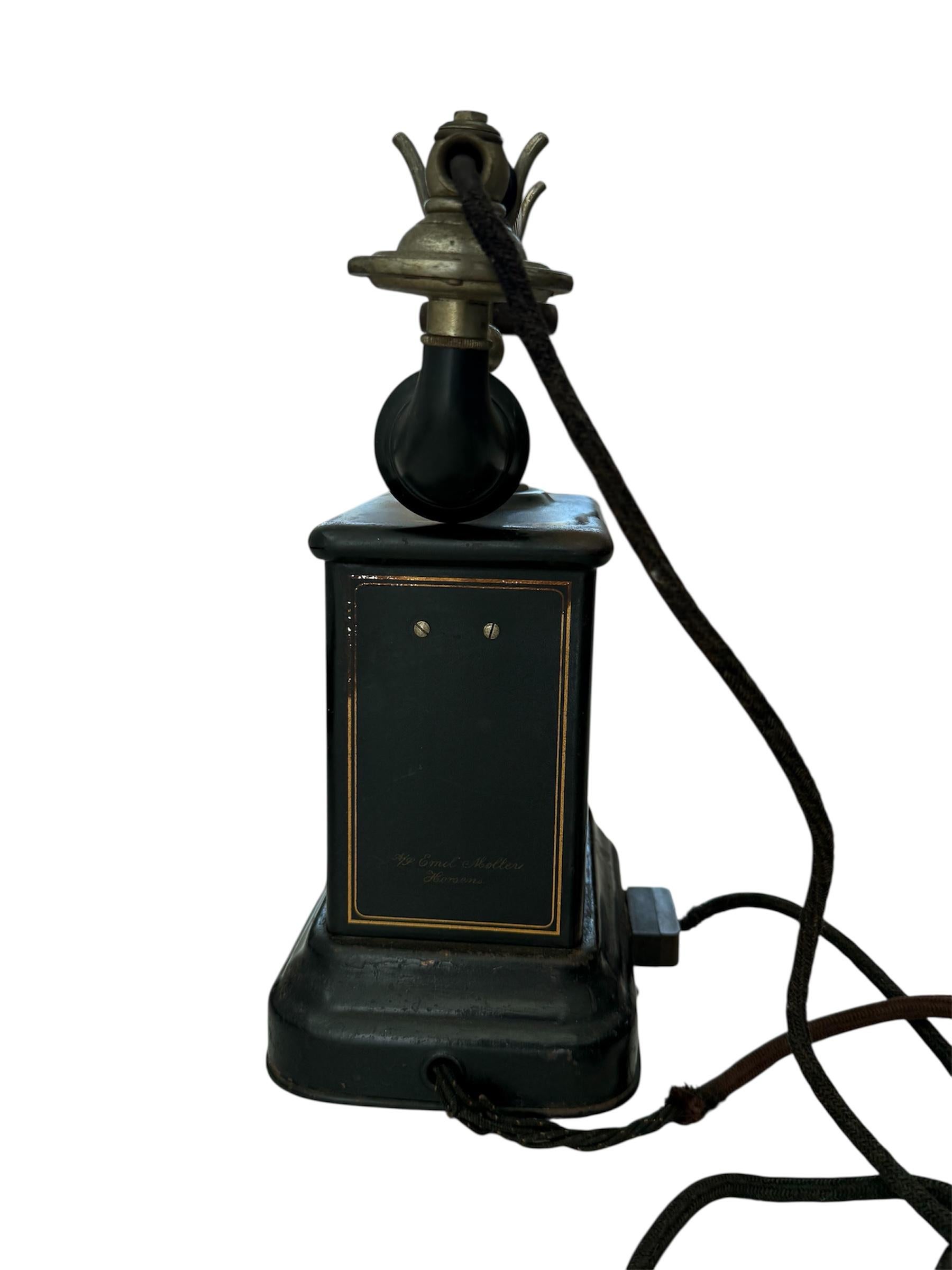 20ième siècle Téléphone de bureau Jydsk du début du 20e siècle en vente
