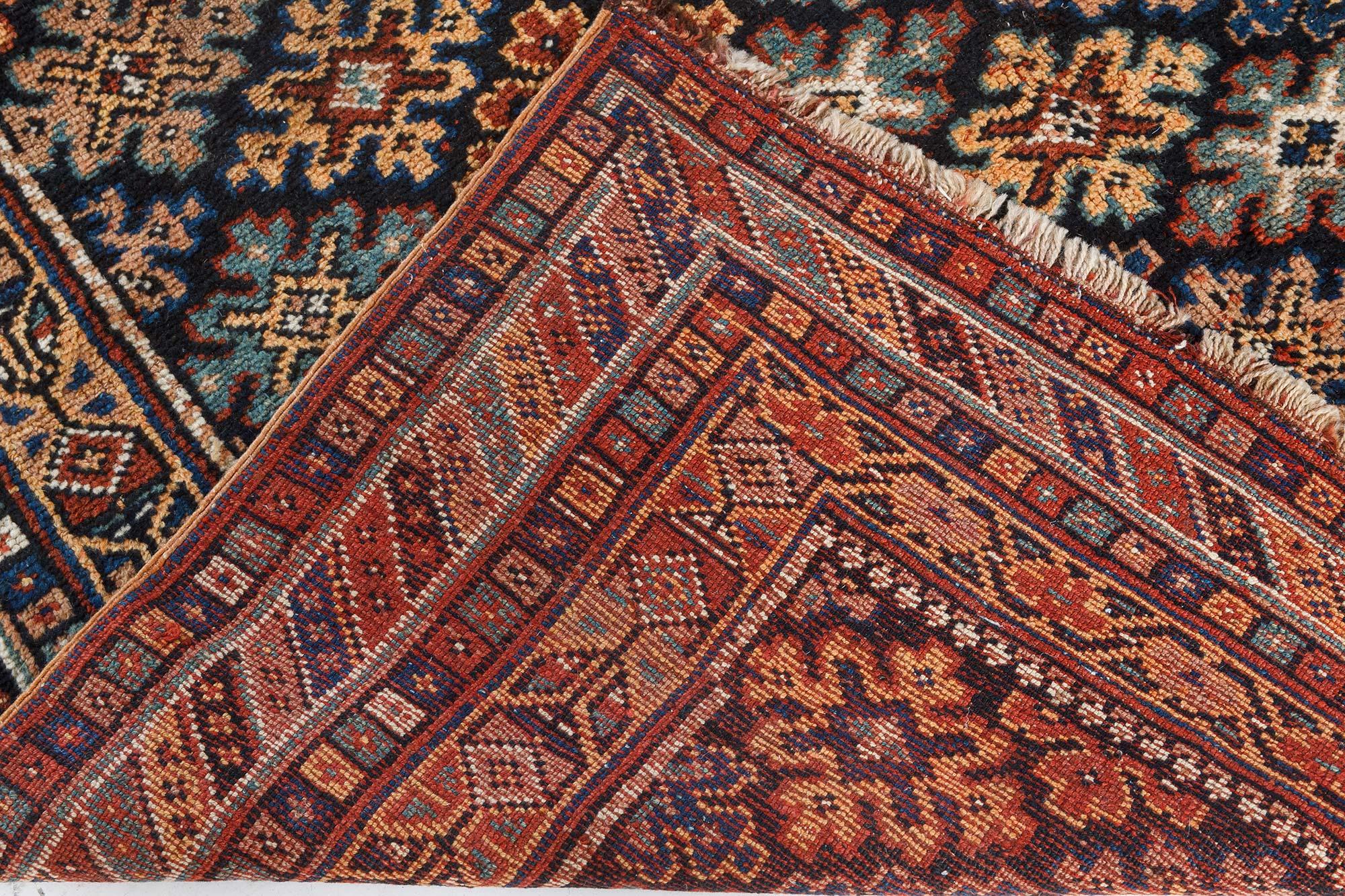 Early 20th Century Karabagh Handmade Wool Runner For Sale 3
