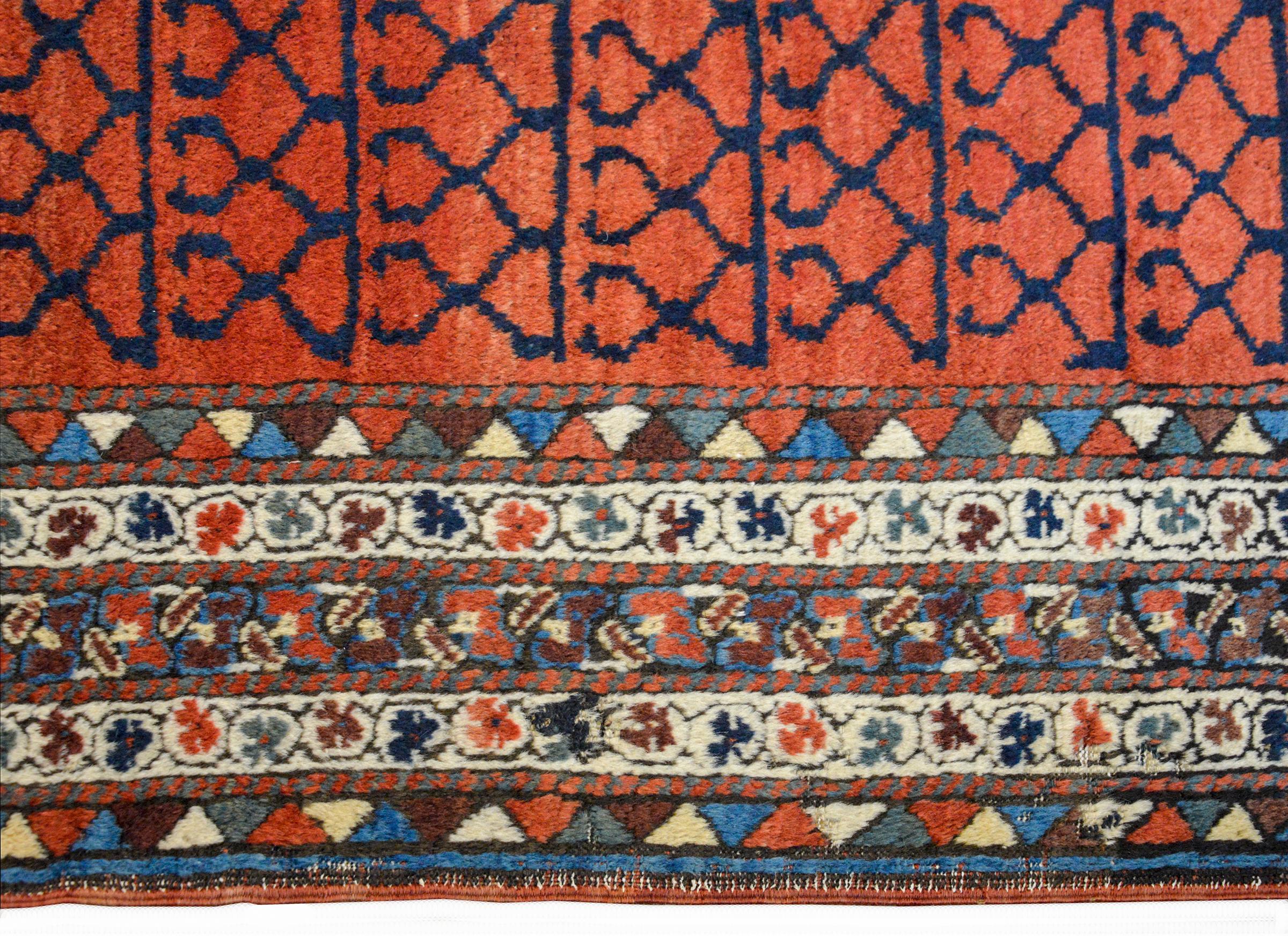 Hand-Woven Early 20th Century Karabak Runner For Sale