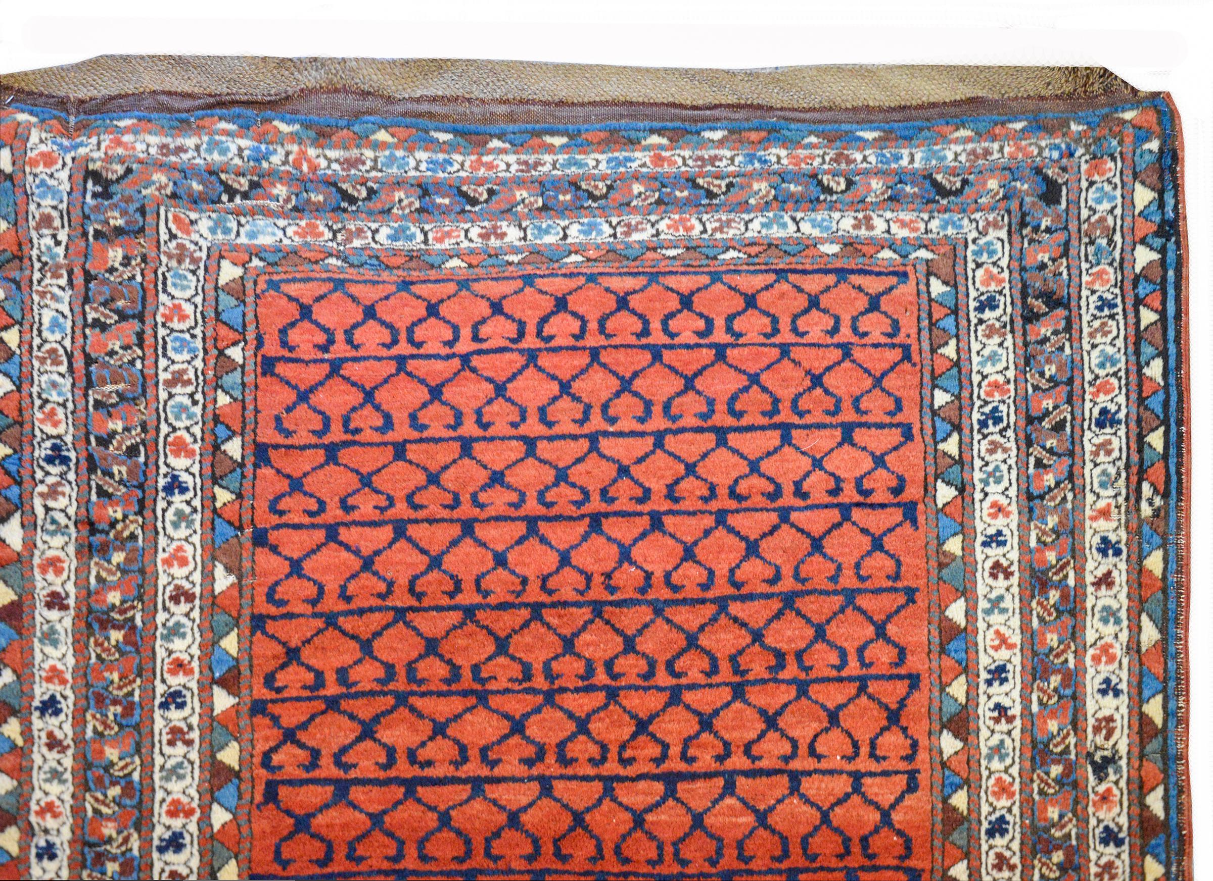 Wool Early 20th Century Karabak Runner For Sale