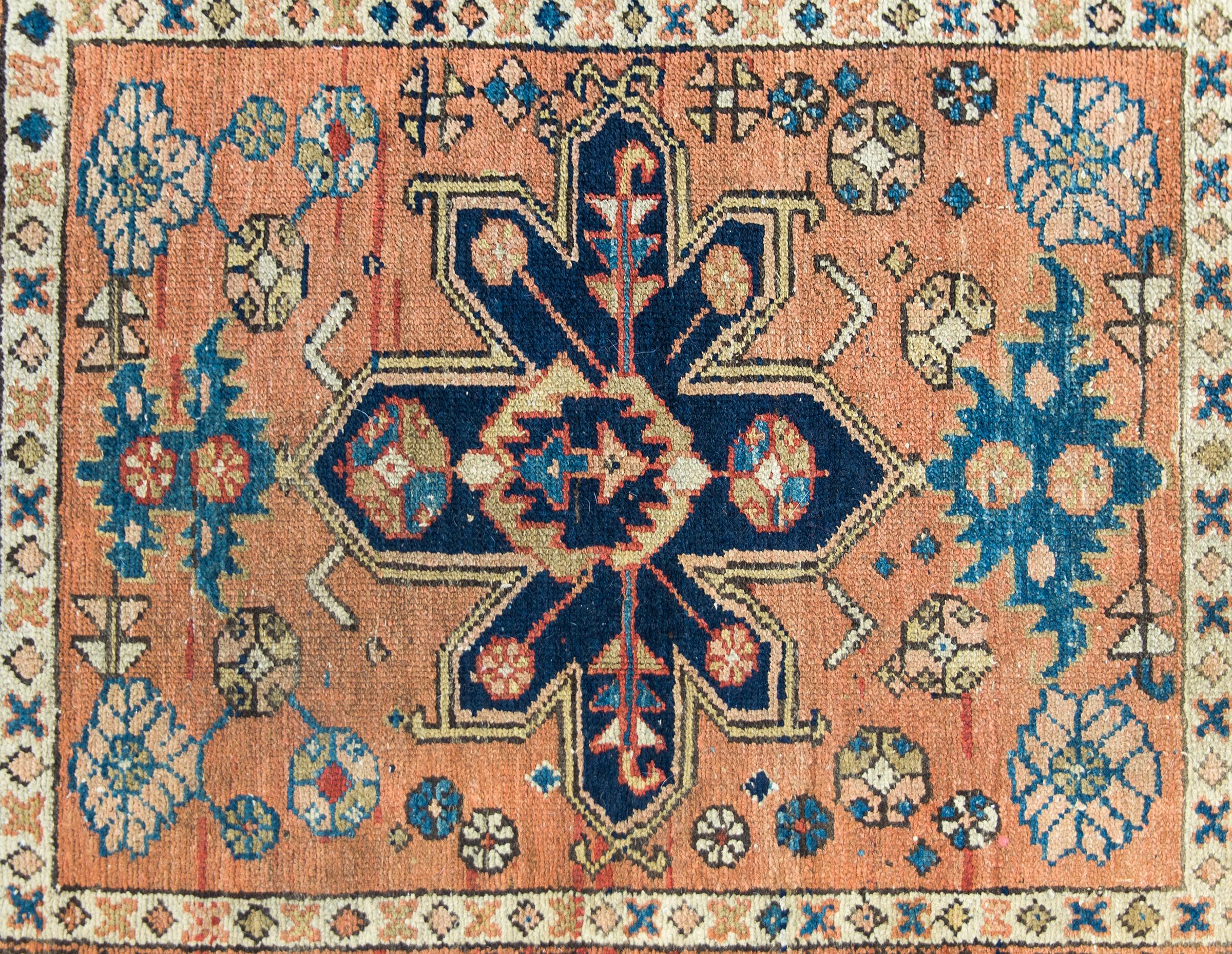 Tribal Early 20th Century Karadja Rug For Sale