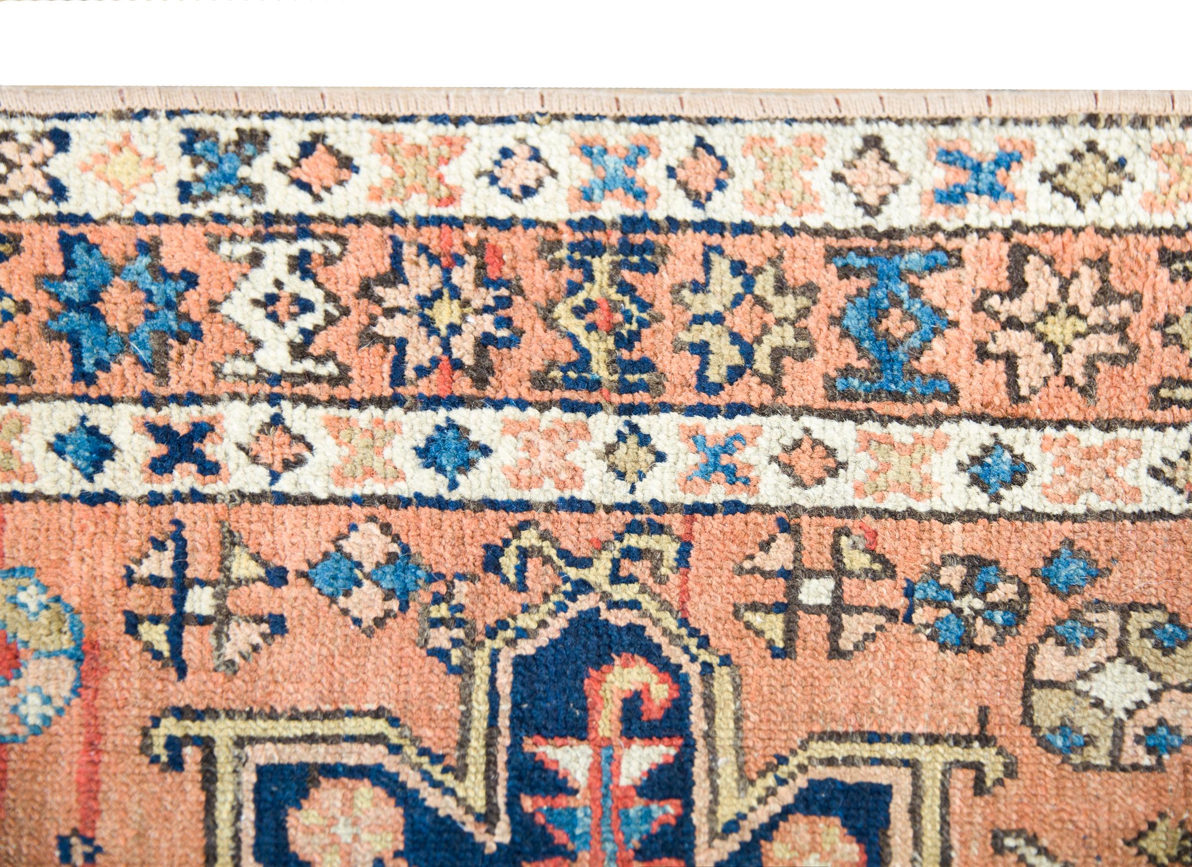 Early 20th Century Karadja Rug In Good Condition For Sale In Chicago, IL
