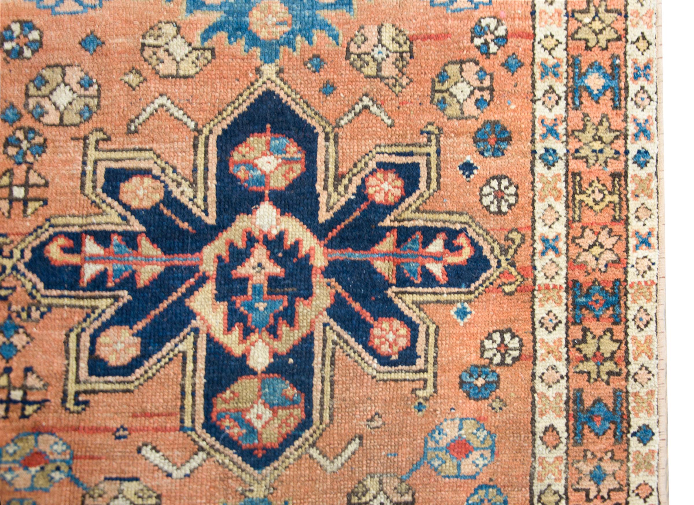 Wool Early 20th Century Karadja Rug For Sale