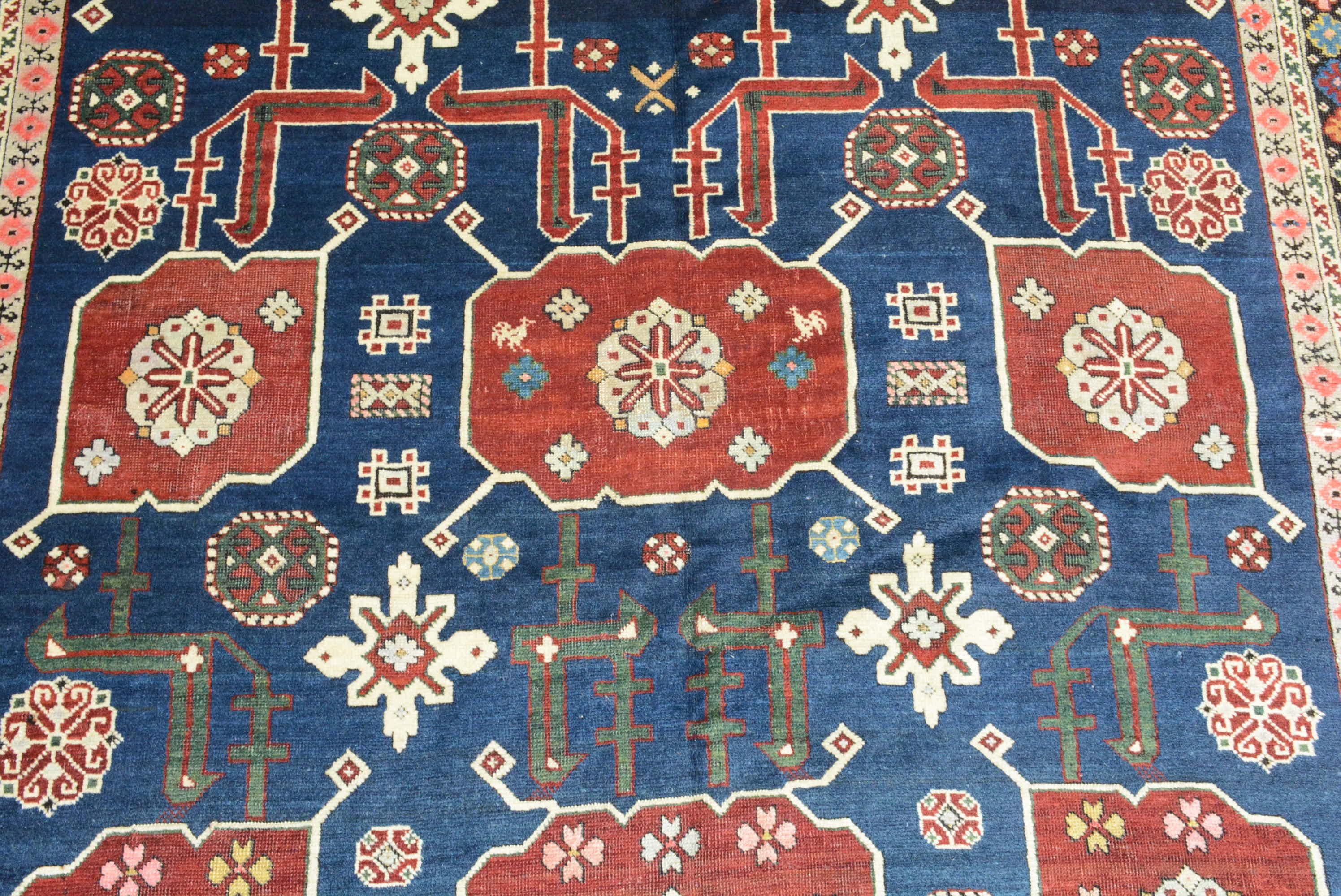 Early 20th Century Karagashli Rug In Good Condition For Sale In Closter, NJ