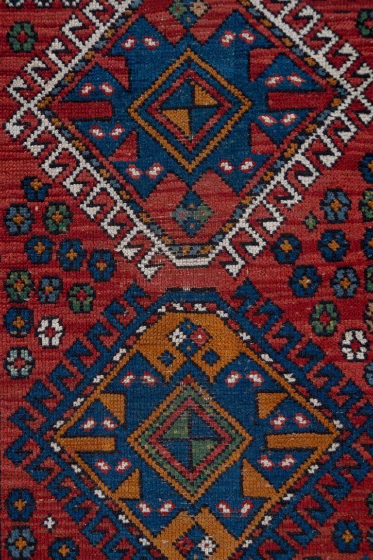 Hand-Knotted Early 20th Century Karaje Runner For Sale