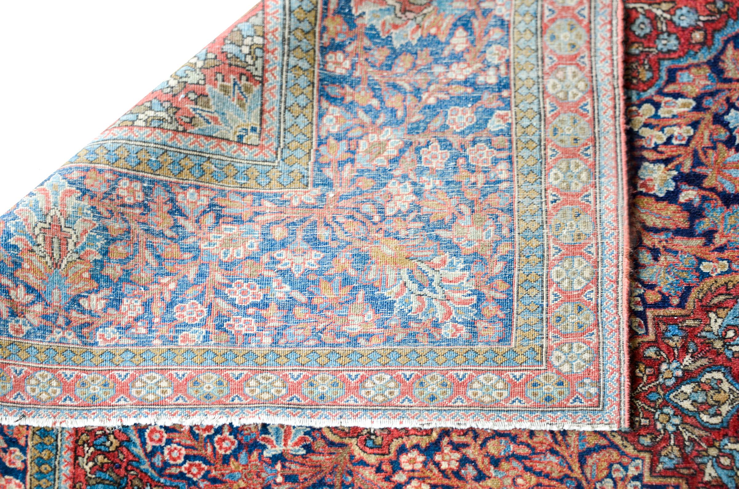 Kashan-Teppich des frühen 20. Jahrhunderts im Angebot 4