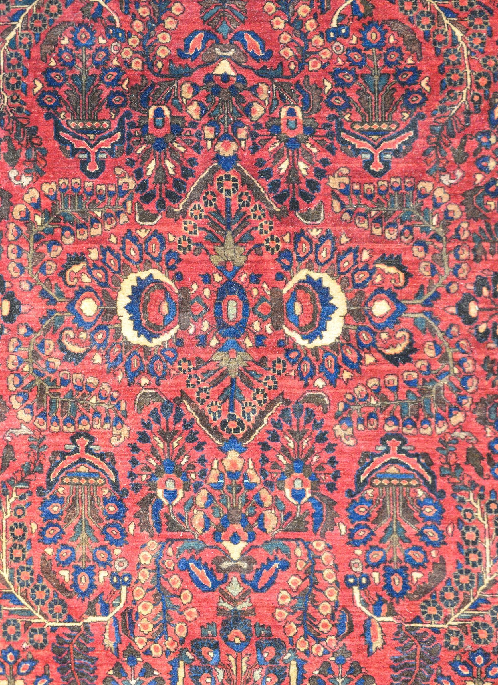Sarouk Farahan Tappeto Kashan dei primi del Novecento in vendita