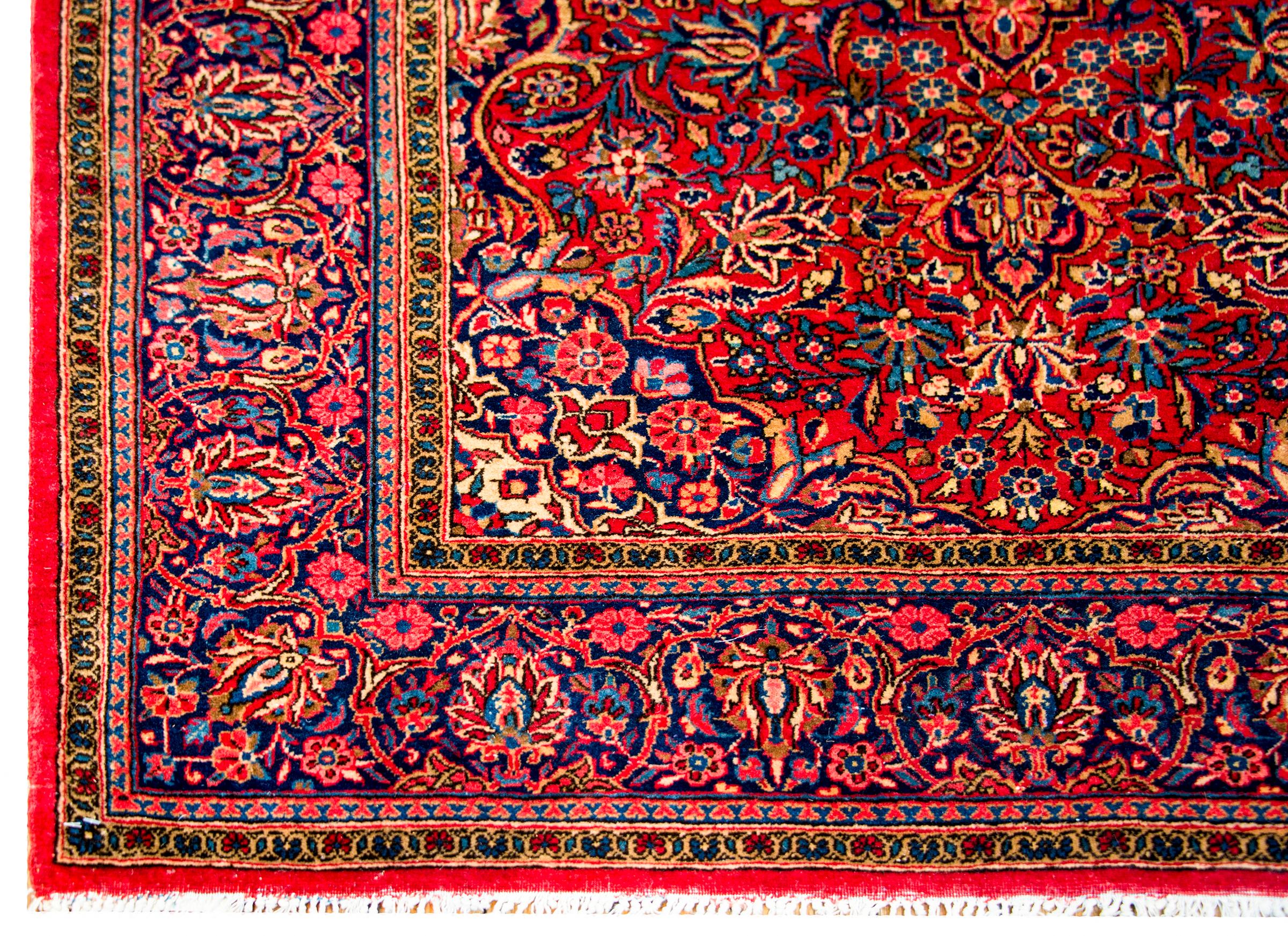 Early 20th Century Kashan Rug For Sale 1