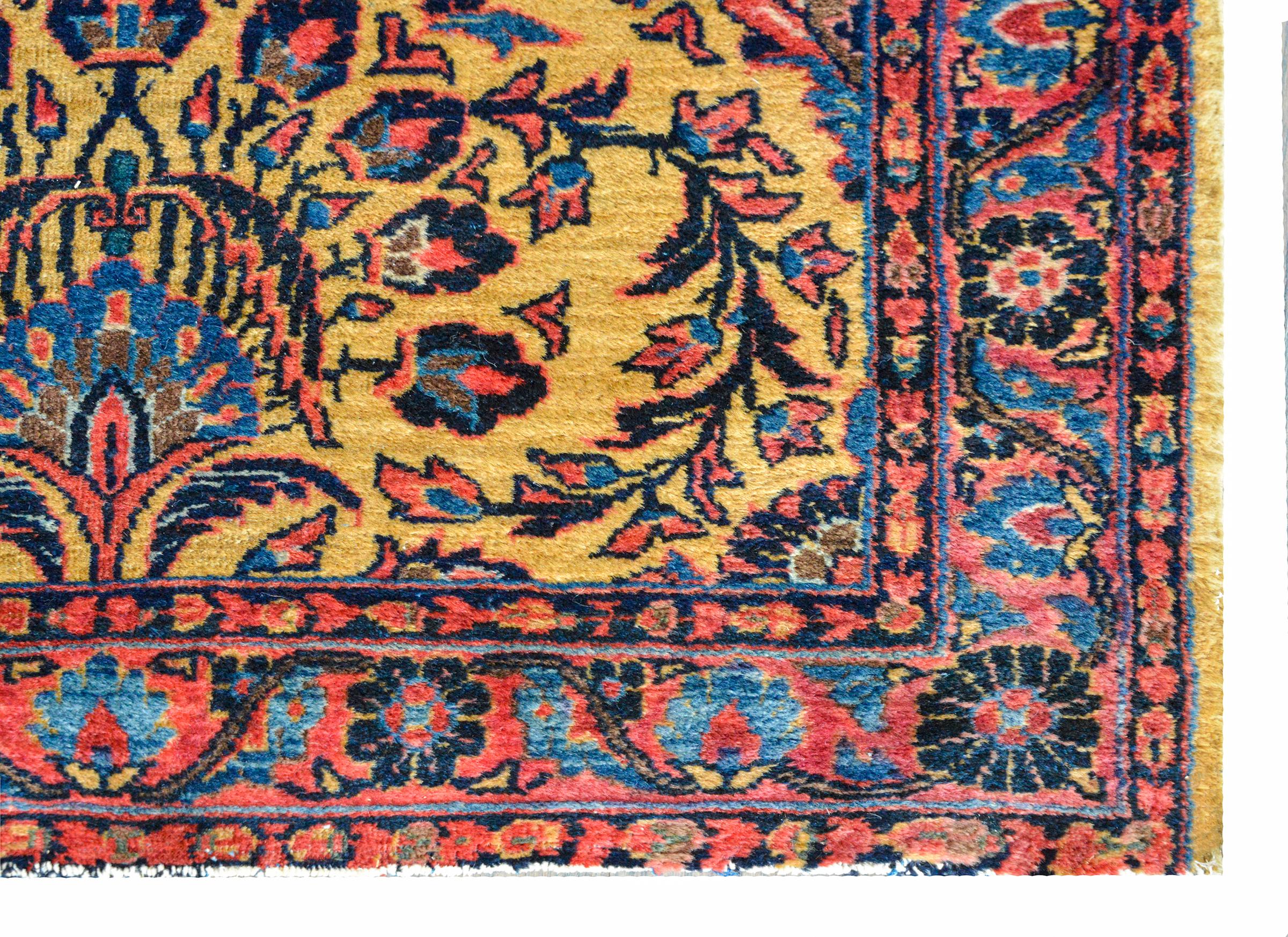 Early 20th Century Kashan Runner For Sale 4