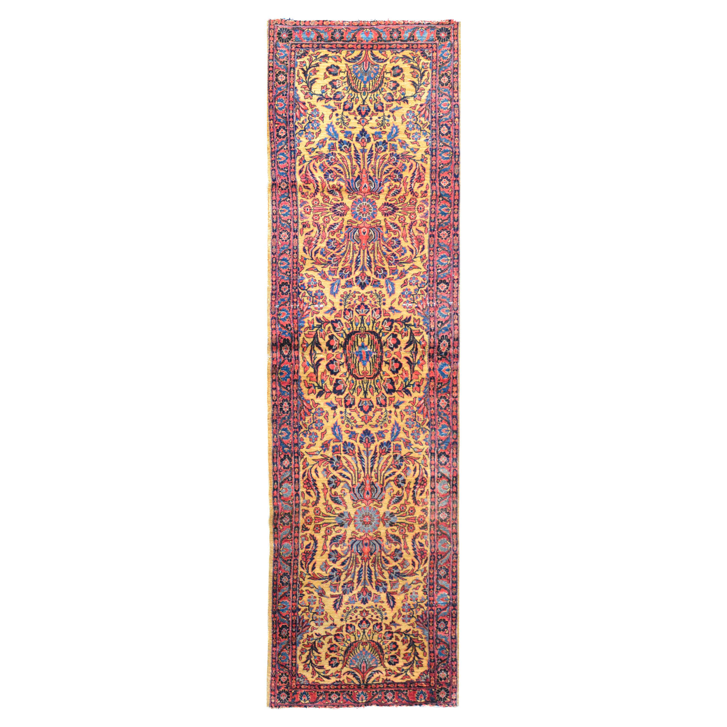 Early 20th Century Kashan Runner