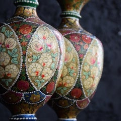 Early 20th Century Kashmir Vases