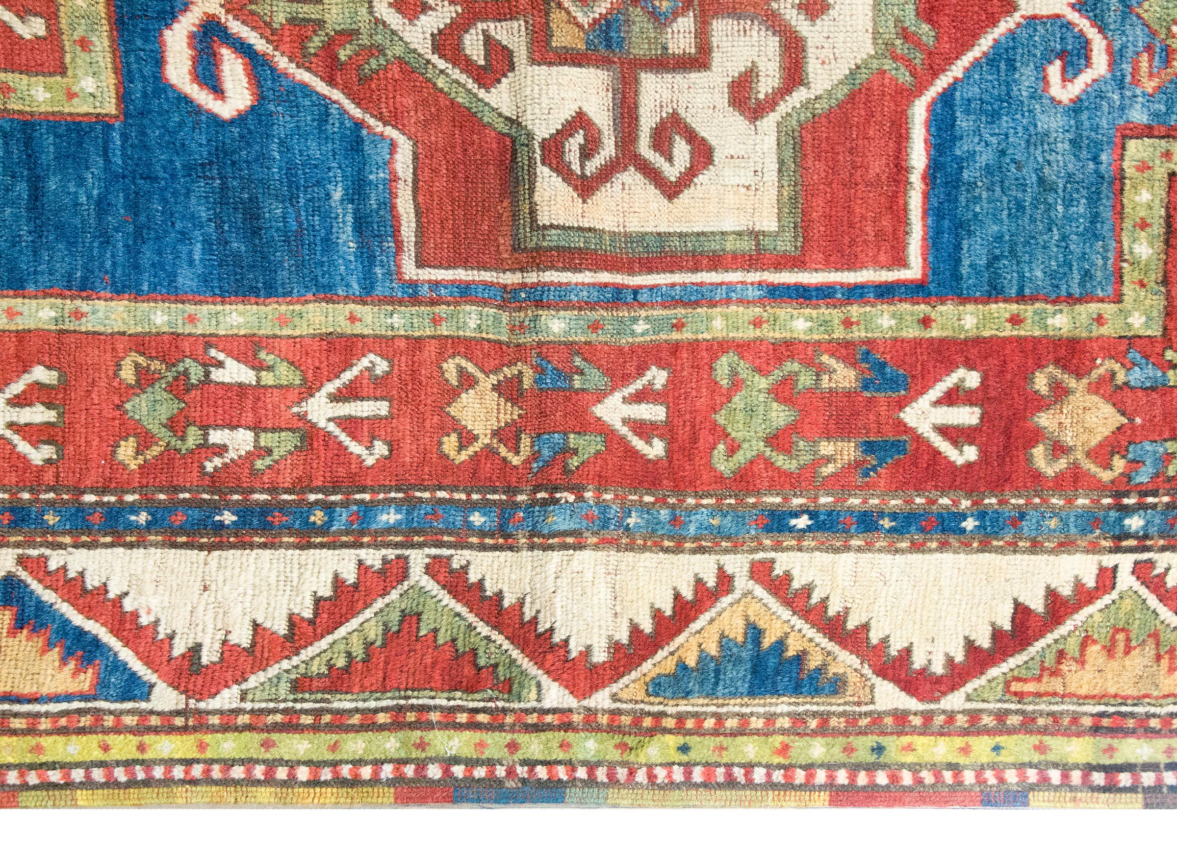 Perse Tapis de prière kazak du début du 20e siècle en vente