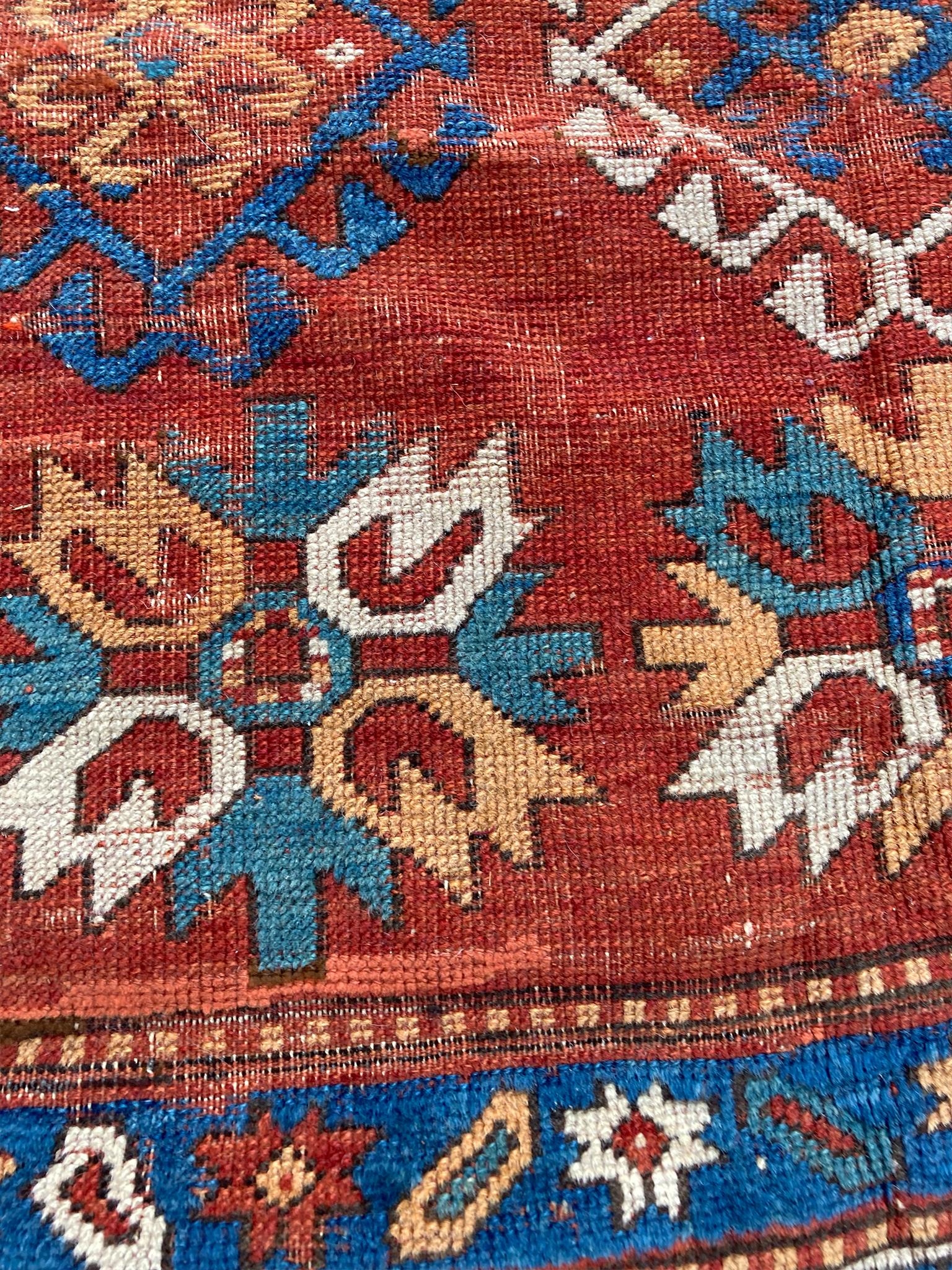 Early 20th Century Kazak Rug For Sale 2