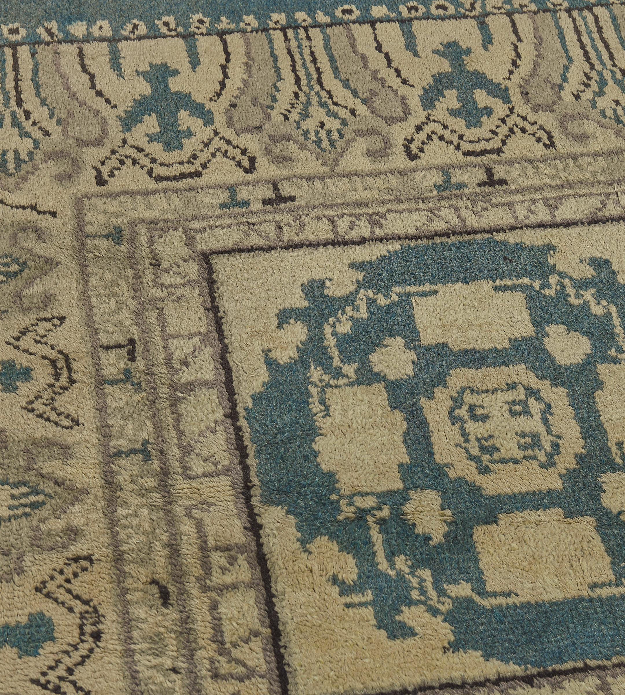 Early 20th Century Khotan Rug from East Turkestan For Sale 1