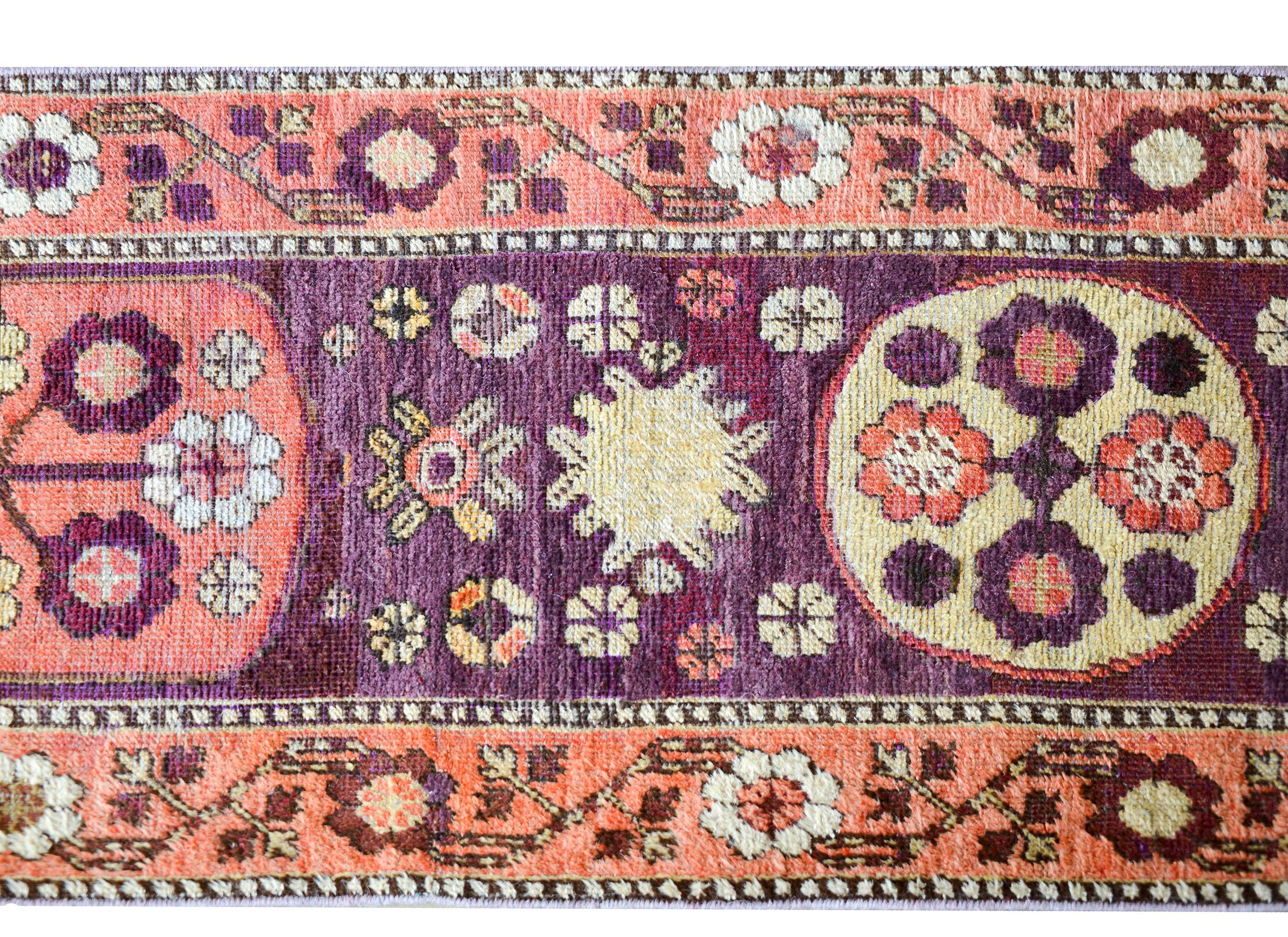 Central Asian Early 20th Century Khotan Runner For Sale