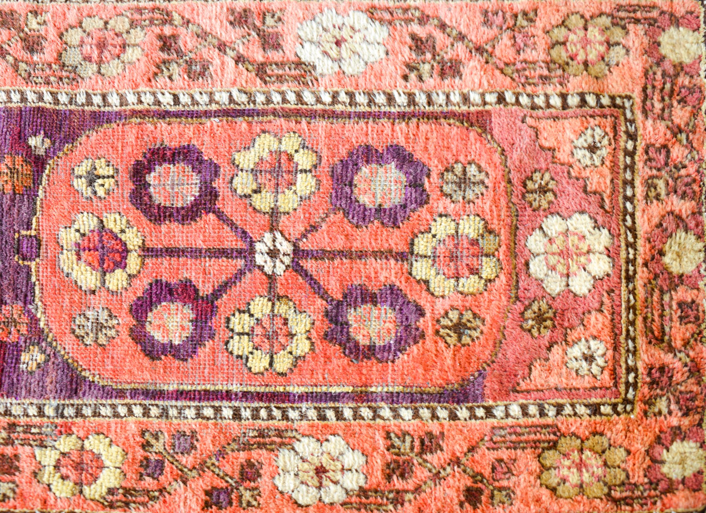 Mid-20th Century Early 20th Century Khotan Runner For Sale