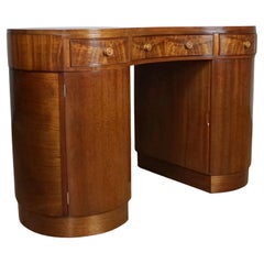 Early 20th Century Kidney Shaped Desk