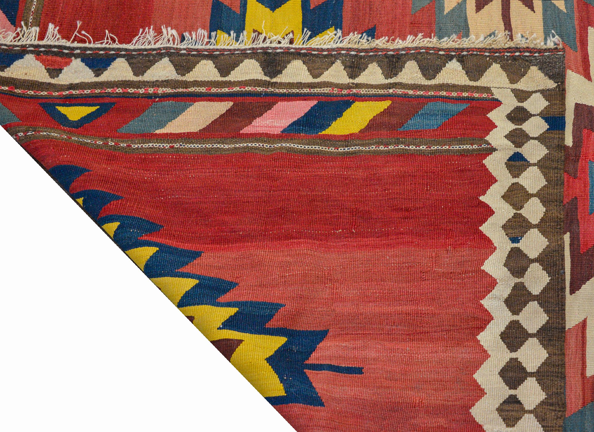 Early 20th Century Kilim Runner For Sale 2