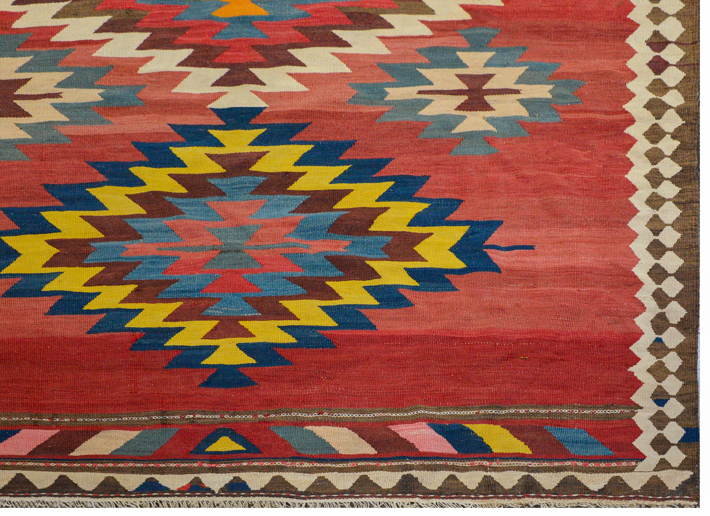 Early 20th Century Kilim Runner For Sale 1