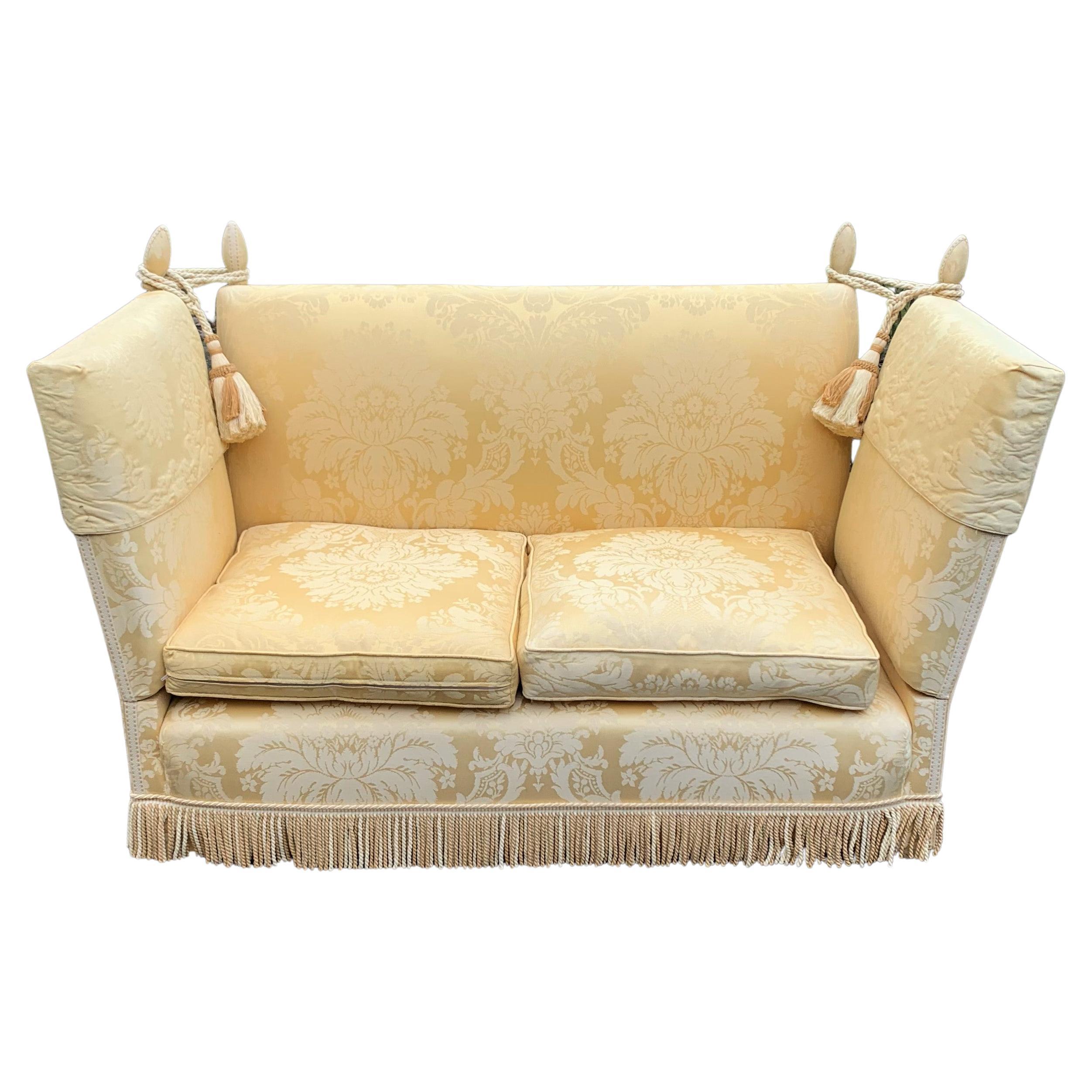 What is the purpose of a Knole sofa?