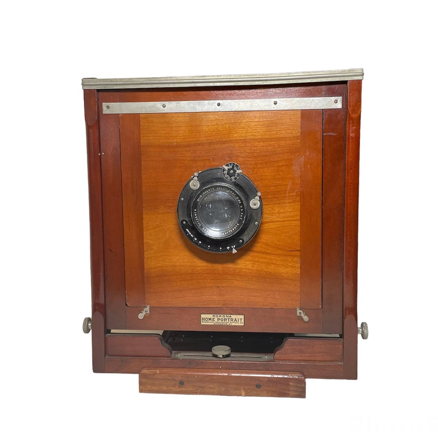 Korona Home Portrait Kamera aus dem frühen 20. Jahrhundert im Angebot 3
