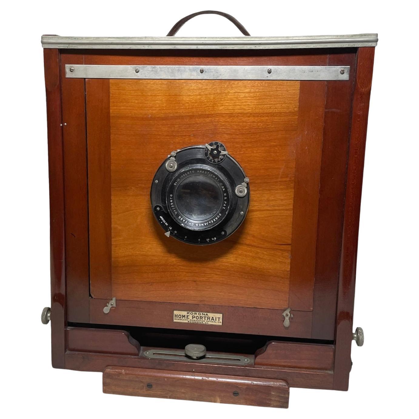 Early 20th Century Korona Home Portrait Camera