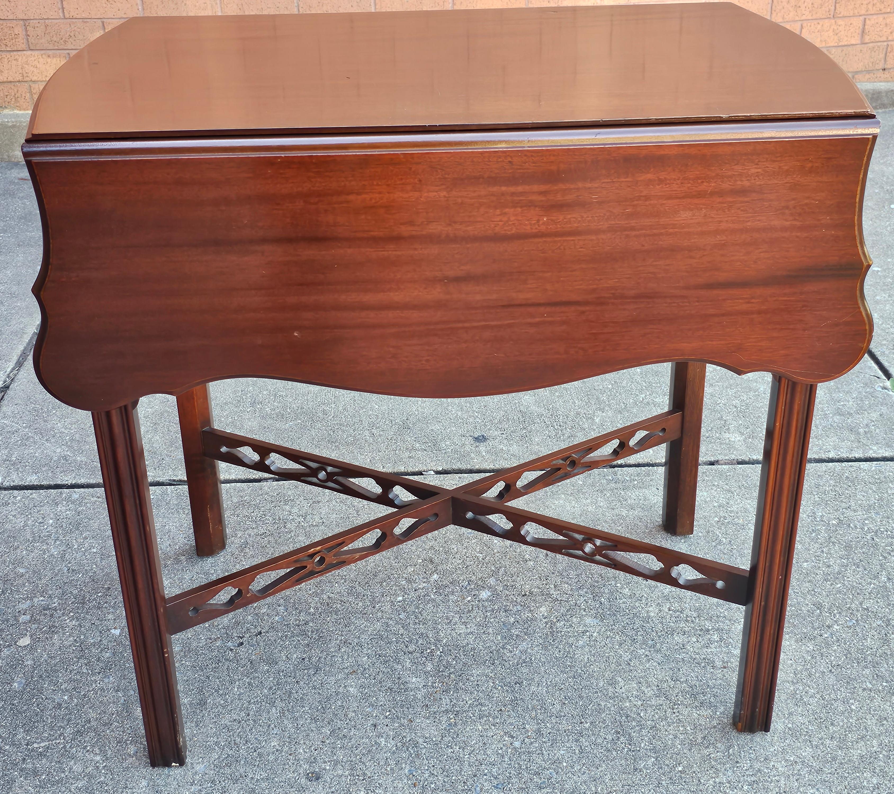 Early 20th Century Kreimer and Brother Co Mahogany Pembroke Table In Good Condition For Sale In Germantown, MD