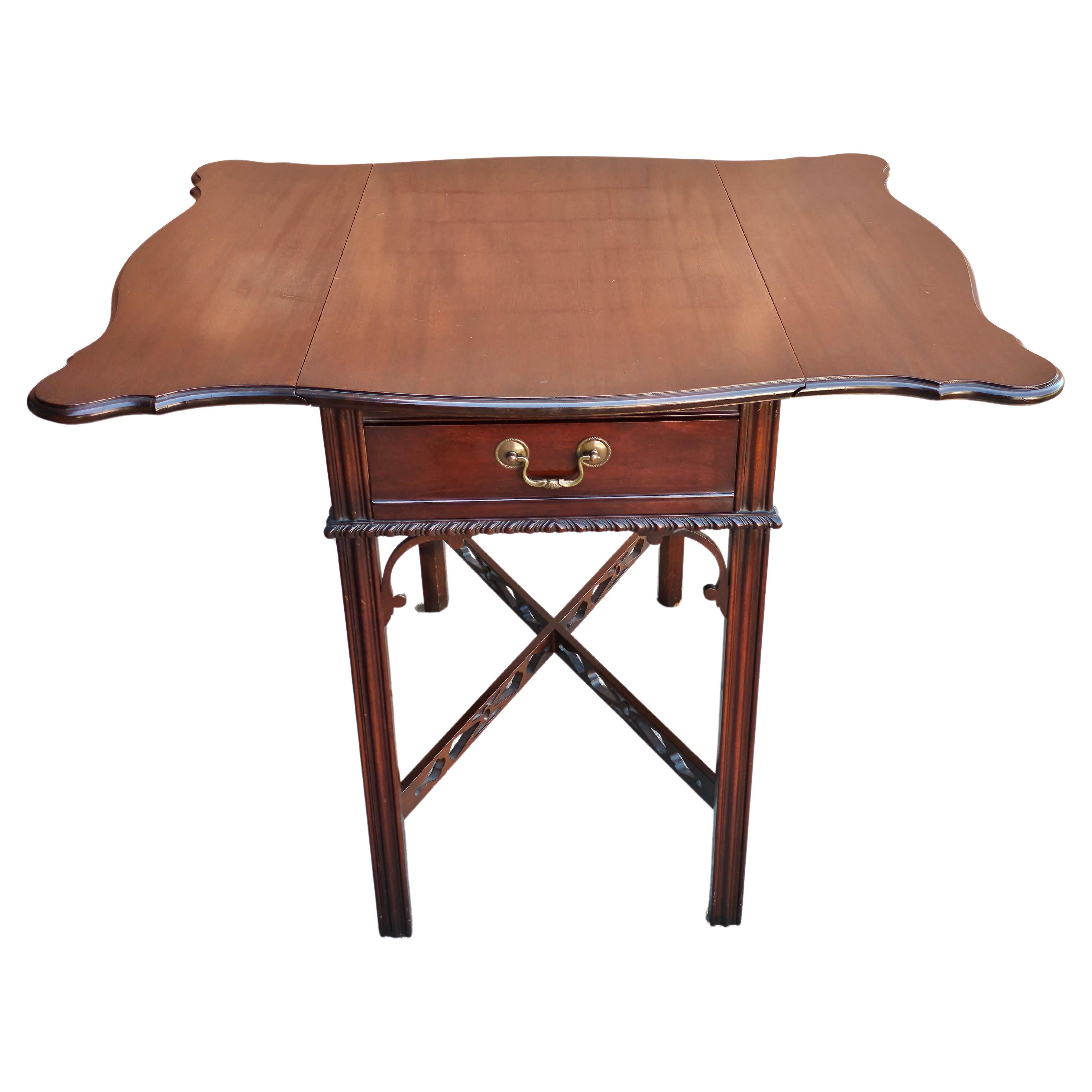 Early 20th Century Kreimer and Brother Co Mahogany Pembroke Table For Sale