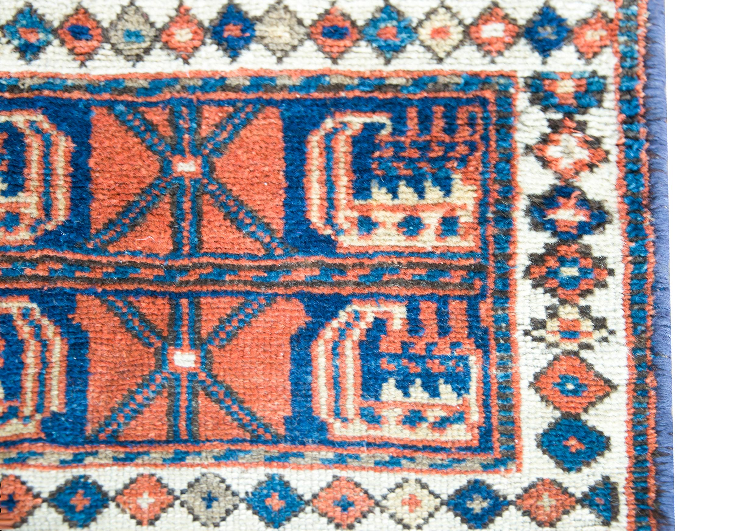 Persian Early 20th Century Kurdish Bag Face Rug For Sale