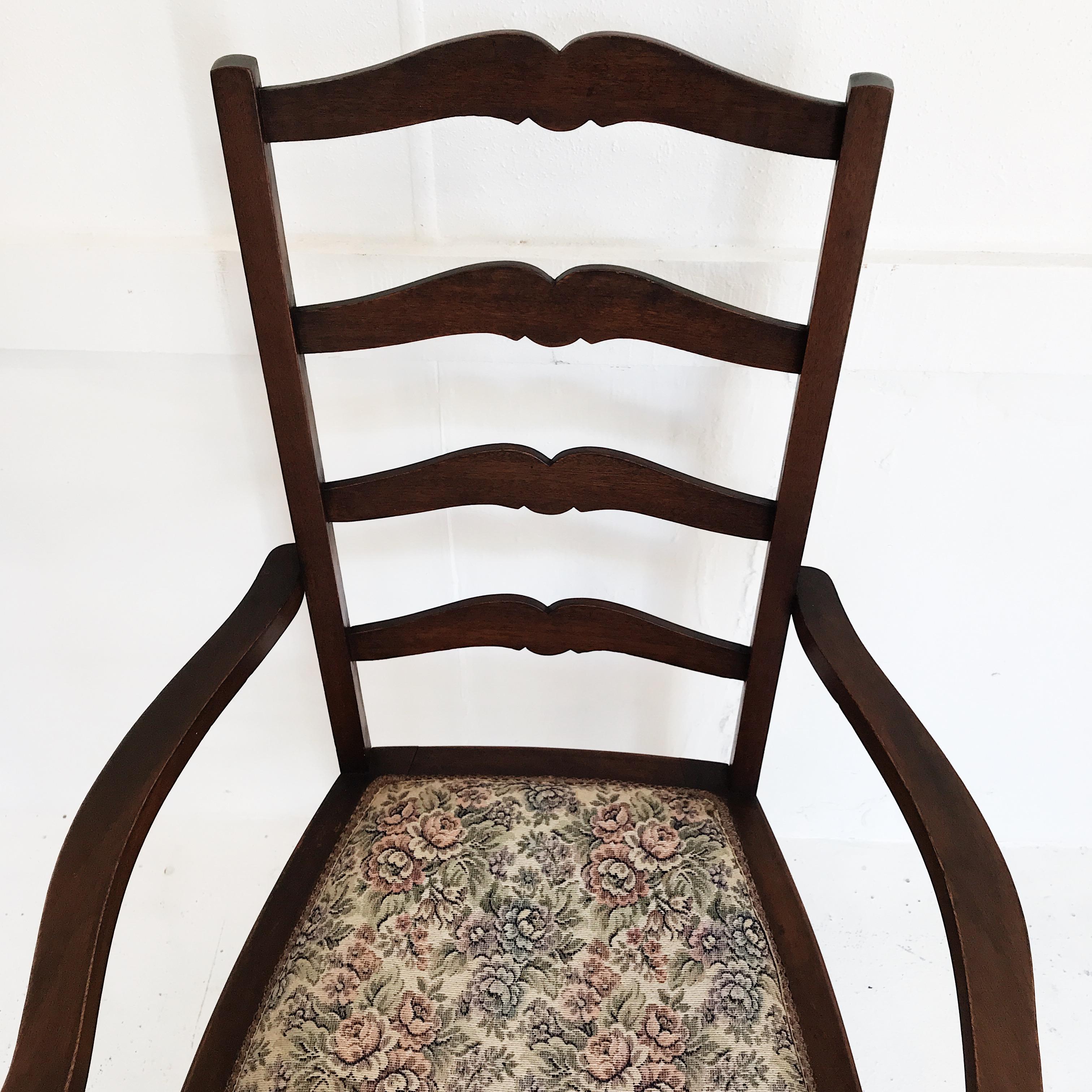 Early-20th Century Ladder Back Chair by Beard Watson Limited, Sydney, Australia For Sale 3
