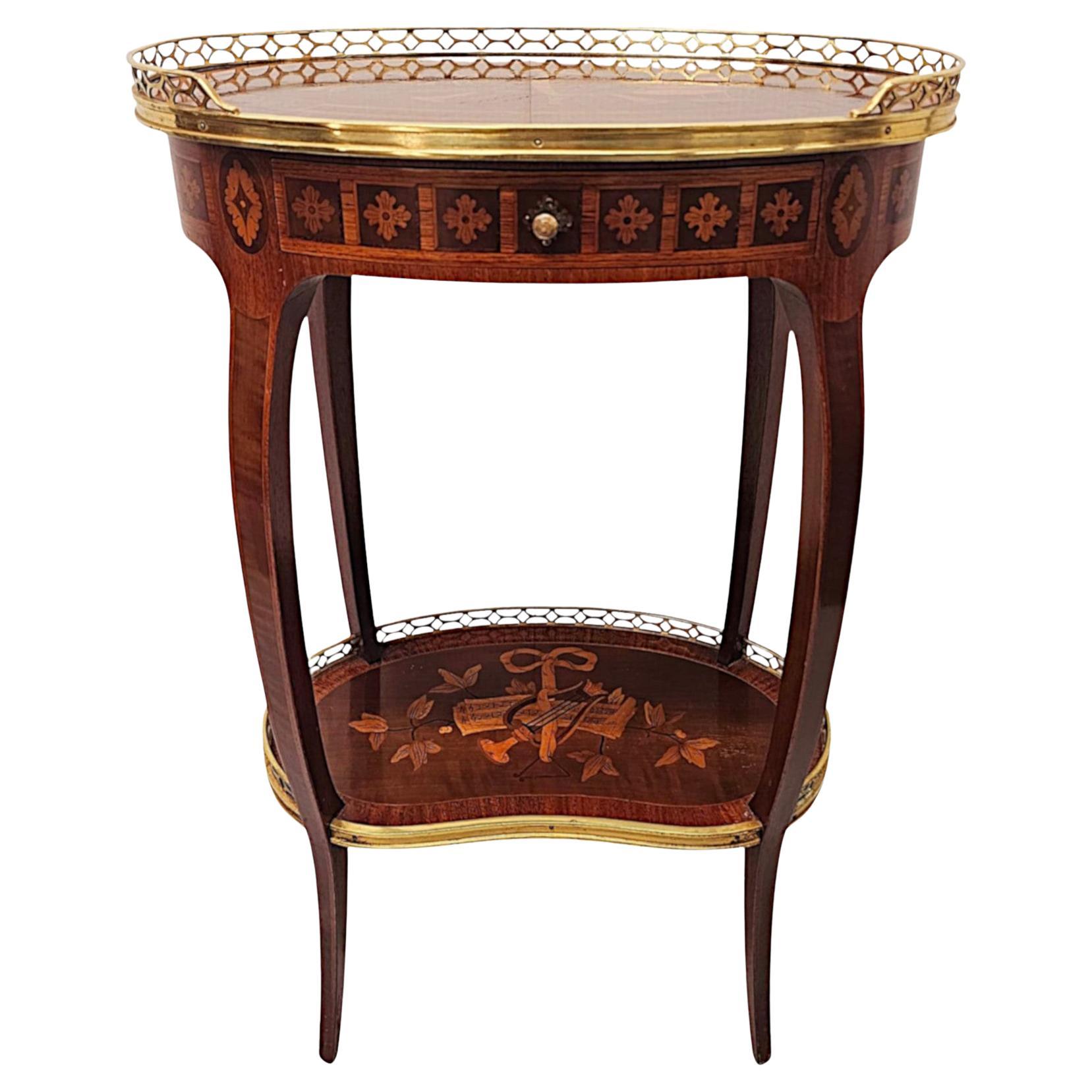 Inizio del XX secolo  Lampada o tavolino da salotto con l'etichetta "Haentges Freres, Paris".