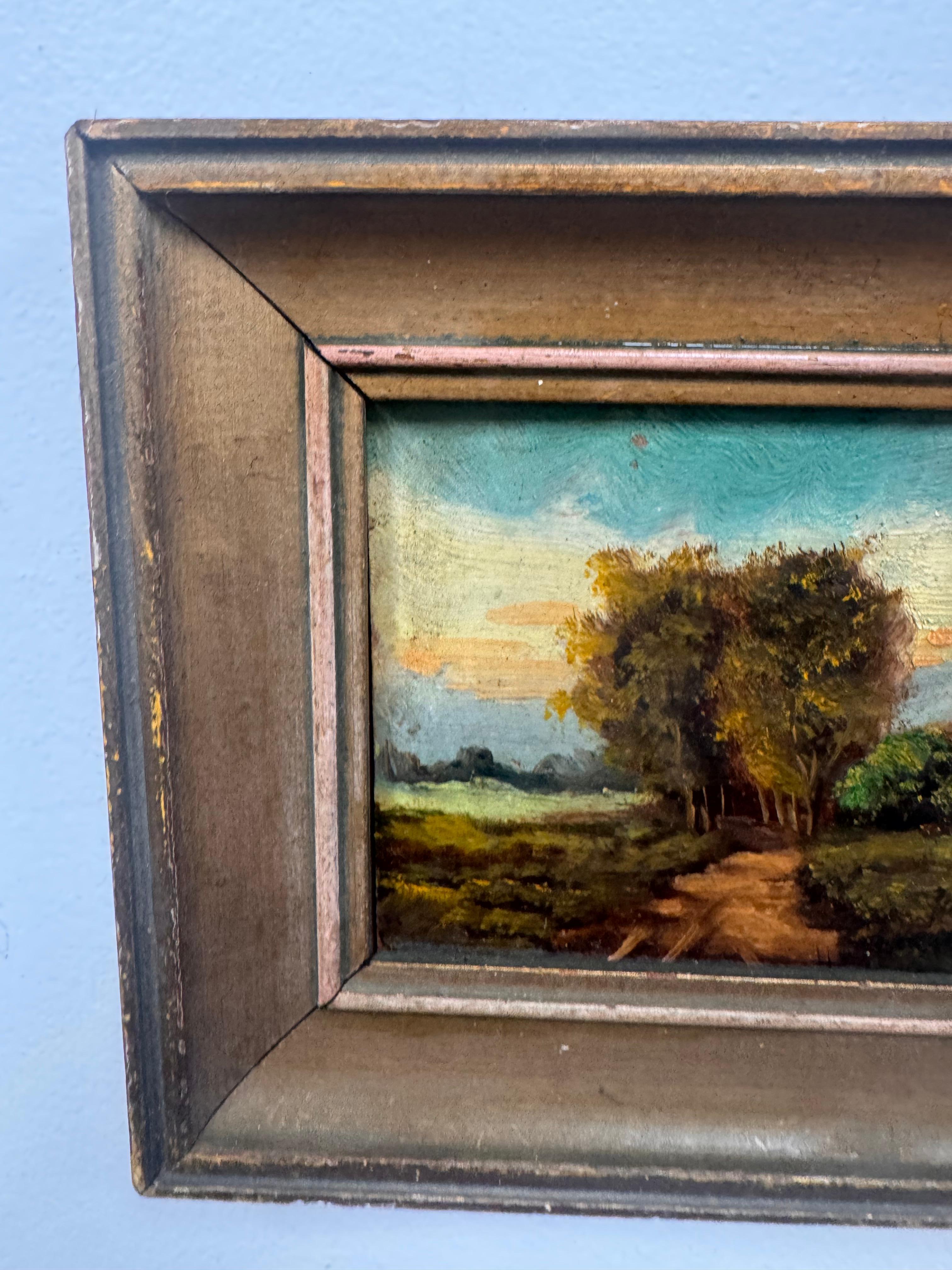 Early 20th Century Landscape Painting by H. Wester – Dutch Artist siglo XX en venta