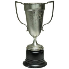 Early 20th Century Large Cup Trophy, circa 1939