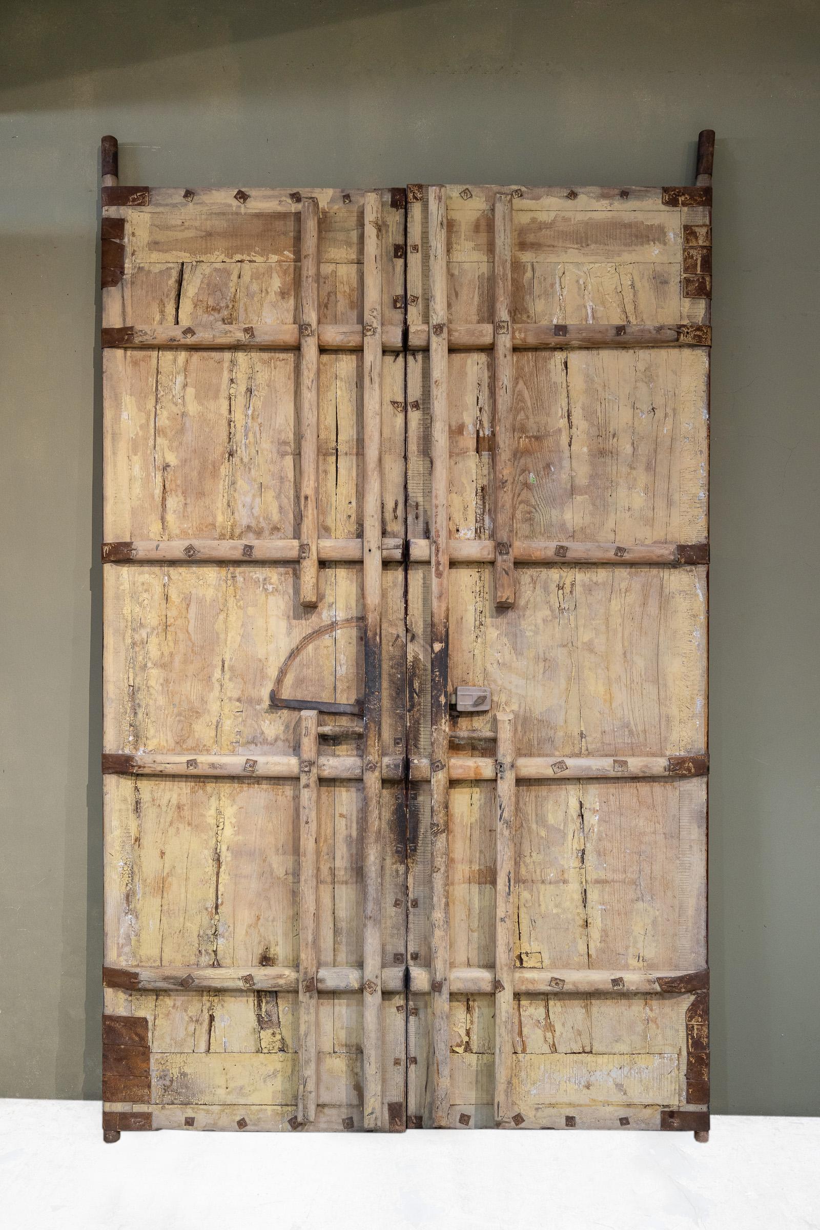 Qing Early 20th Century Large Doors from Shanxi, China For Sale