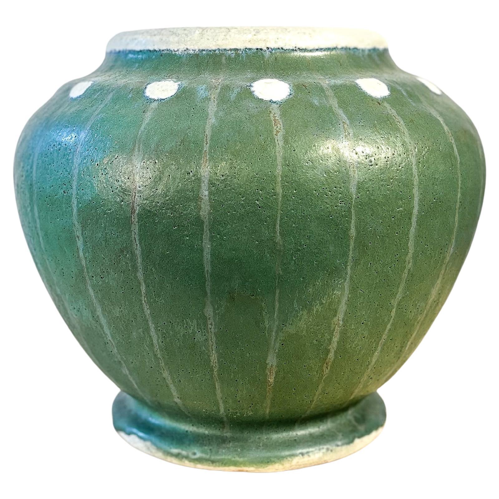 Early 20th Century Large French Art Deco Vase by Raoul Lachenal For Sale