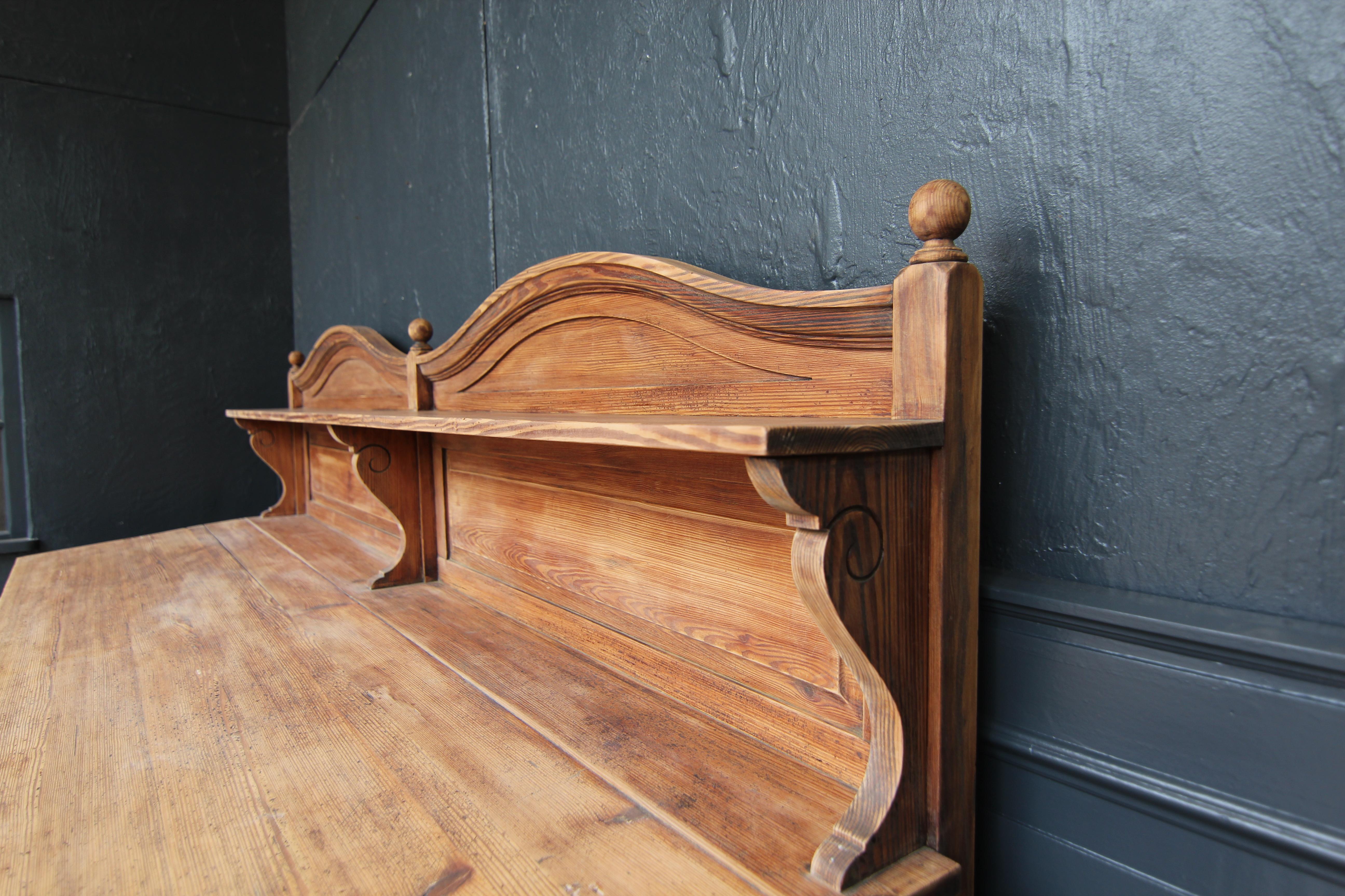Early 20th Century Large French Kontor Standing Desk 13