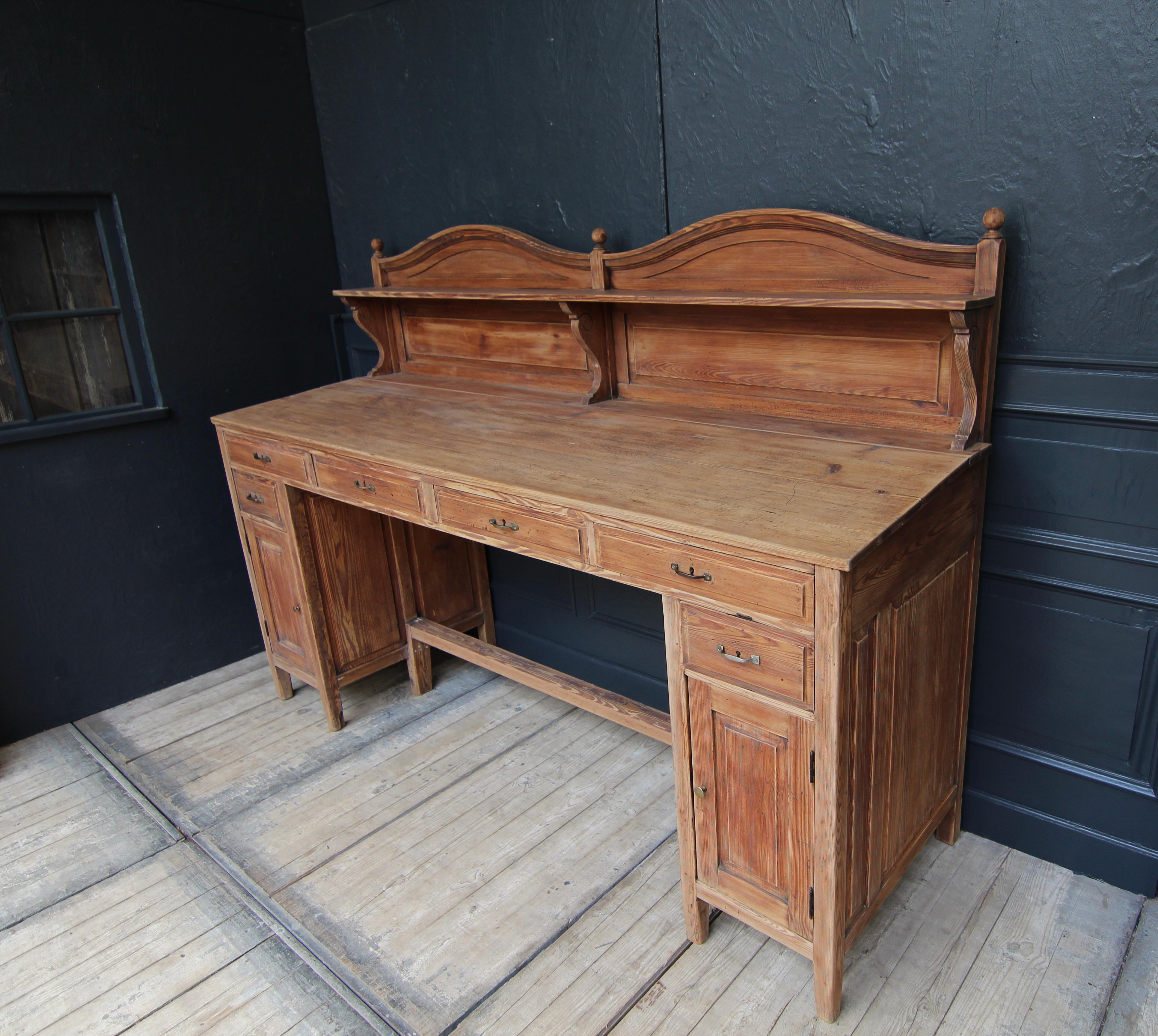 Early 20th Century Large French Kontor Standing Desk 2