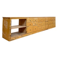 Early 20th Century Large Haberdashery Cabinet with Drawers