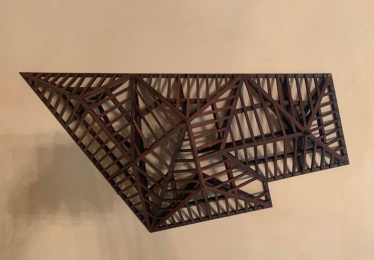 Early 20th Century, Large Piece De Maitrise, Architectural Model Roof 5