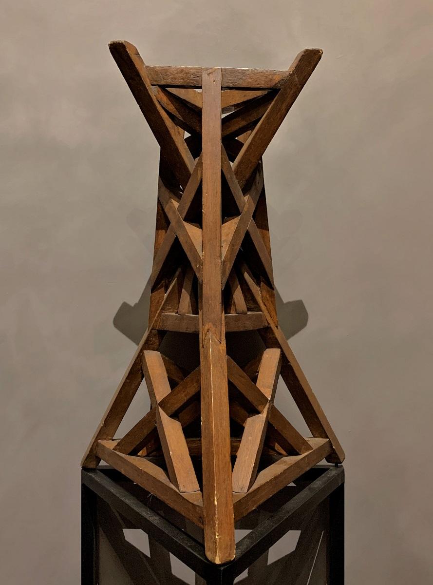 Early 20th Century, Large Piece De Maitrise, Architectural Model Rooftower 5